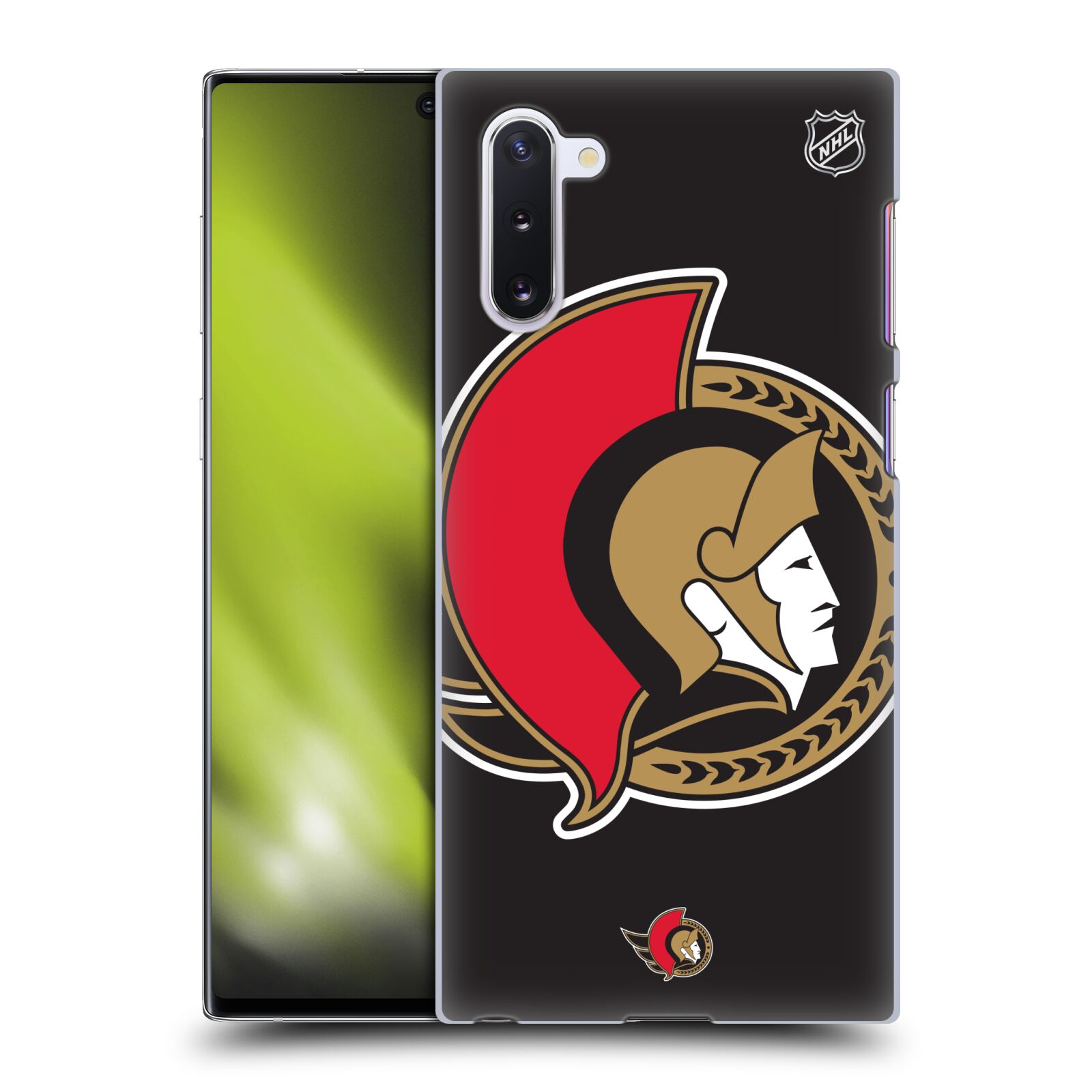 Pouzdro na mobil Samsung Galaxy Note 10 - HEAD CASE - Hokej NHL - Ottawa Senators - Velký znak