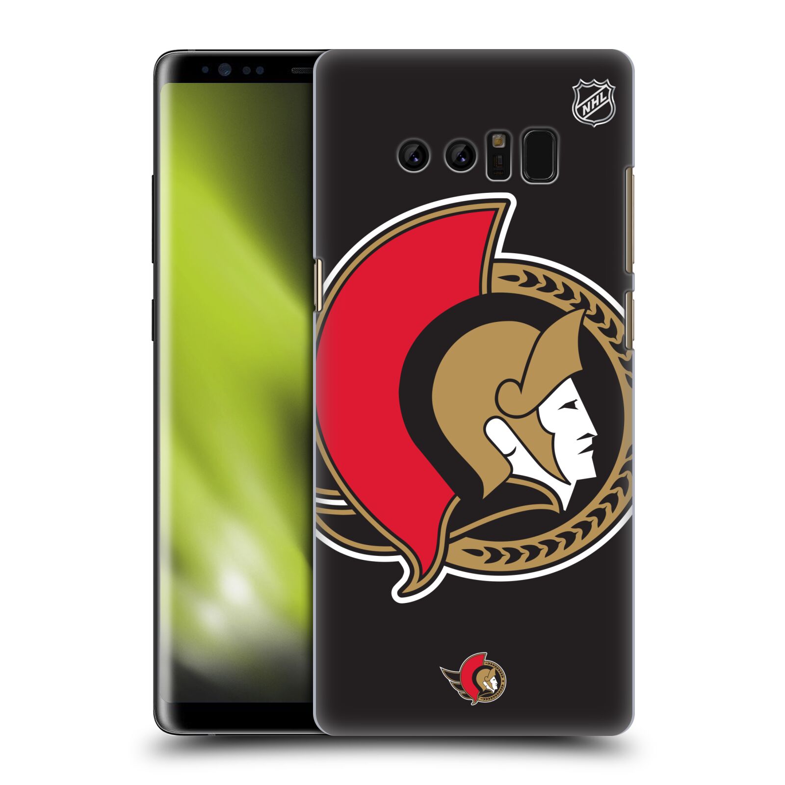 Pouzdro na mobil Samsung Galaxy Note 8 - HEAD CASE - Hokej NHL - Ottawa Senators - Velký znak