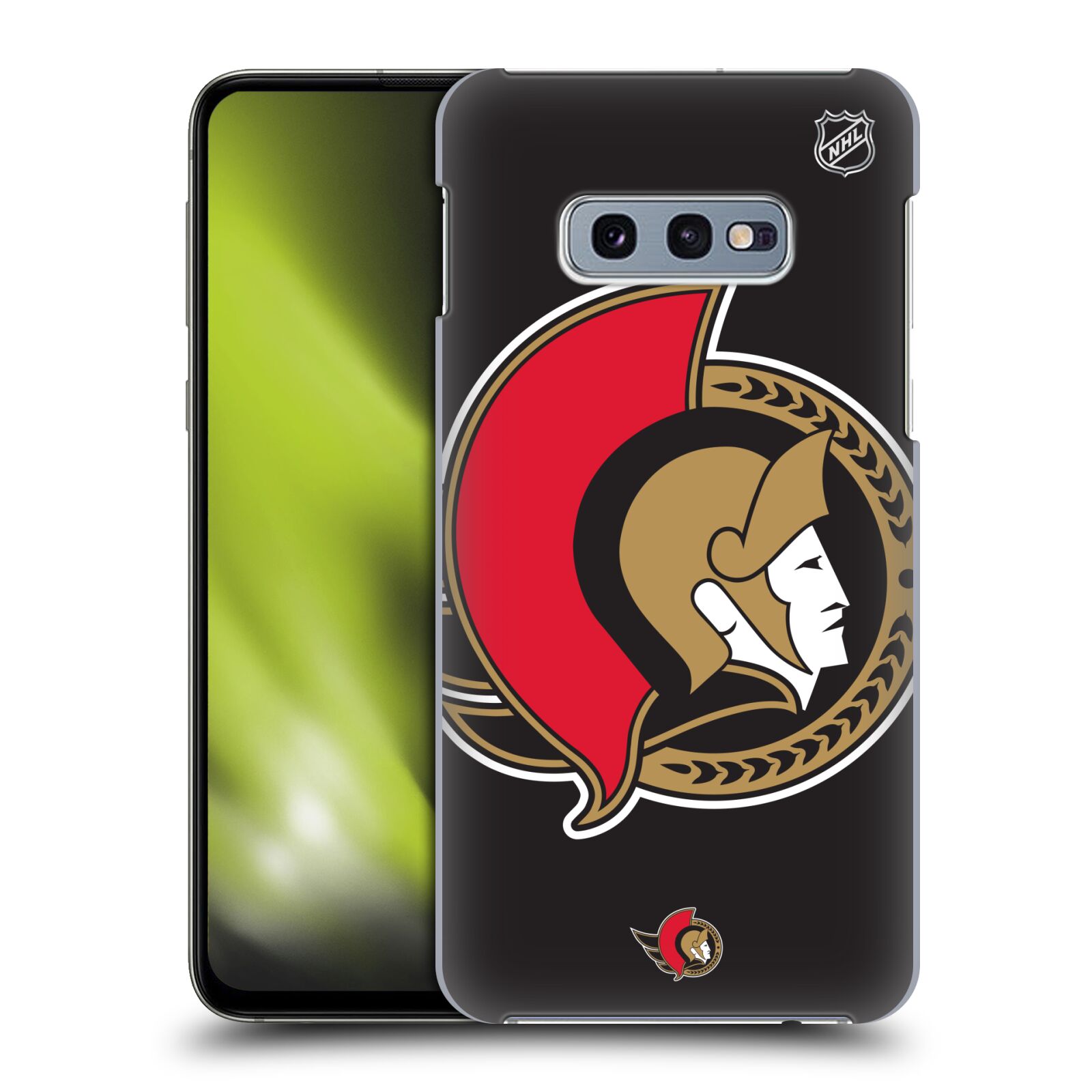 Pouzdro na mobil Samsung Galaxy S10e - HEAD CASE - Hokej NHL - Ottawa Senators - Velký znak