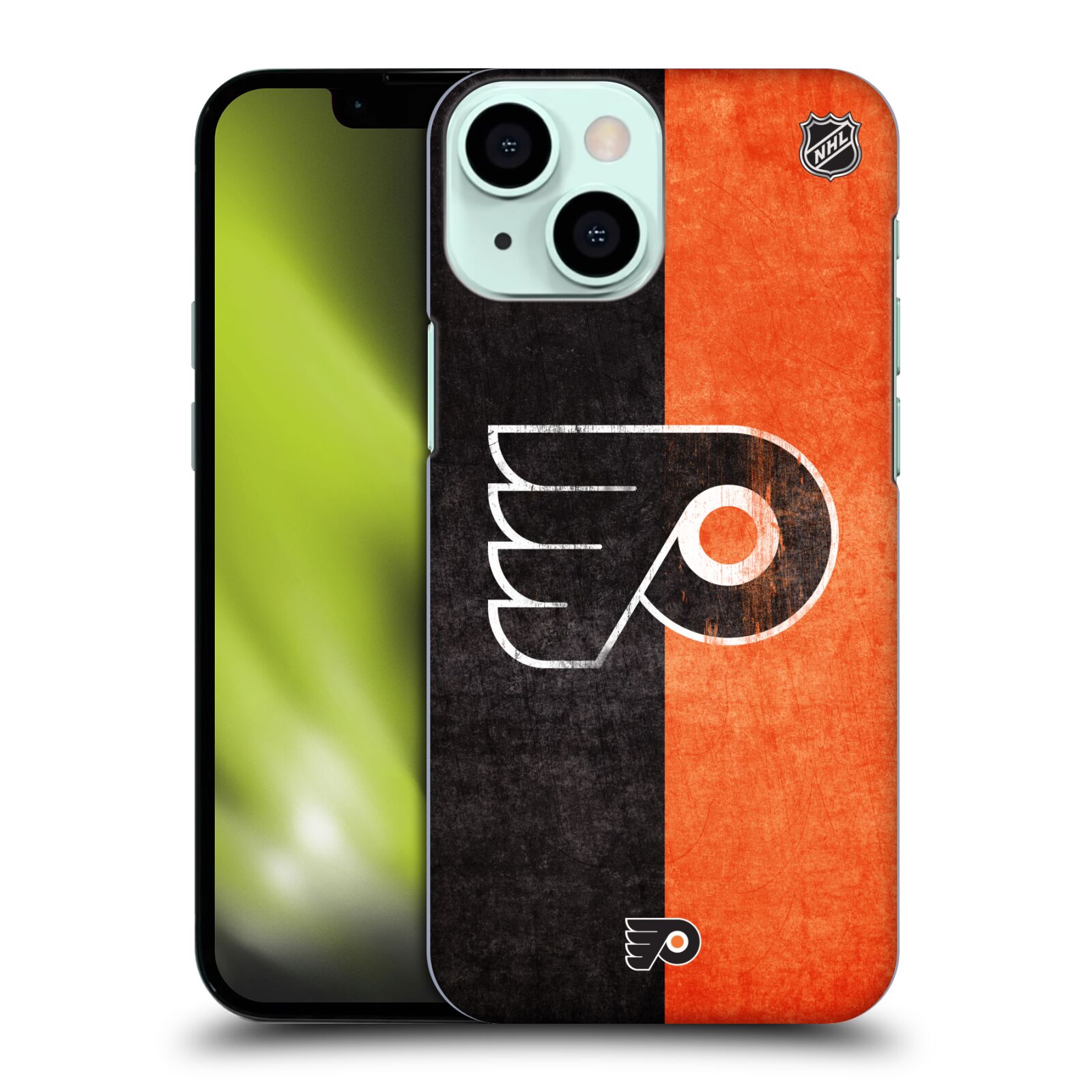 Pouzdro na mobil Apple Iphone 13 MINI - HEAD CASE - Hokej NHL - Philadelphia Flyers - Znak oldschool