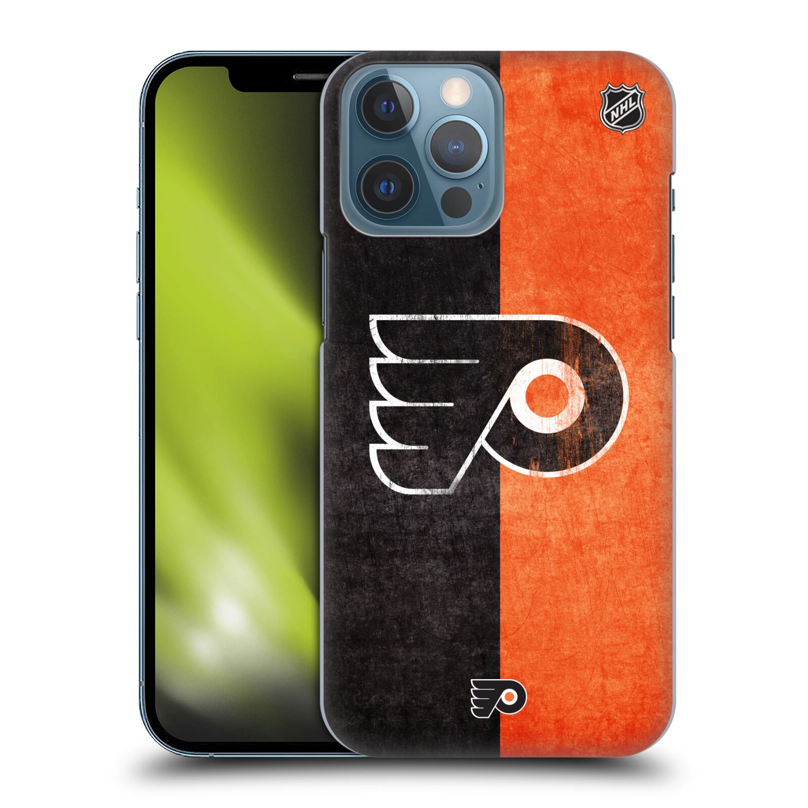 Pouzdro na mobil Apple Iphone 13 PRO MAX - HEAD CASE - Hokej NHL - Philadelphia Flyers - Znak oldschool