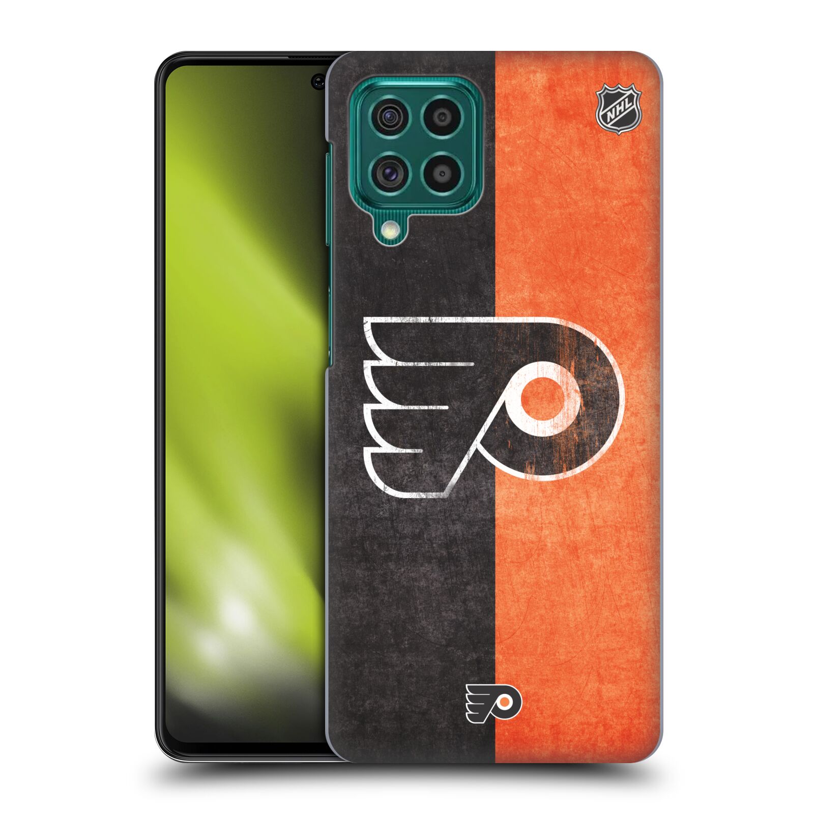Pouzdro na mobil Samsung Galaxy M62 - HEAD CASE - Hokej NHL - Philadelphia Flyers - Znak oldschool