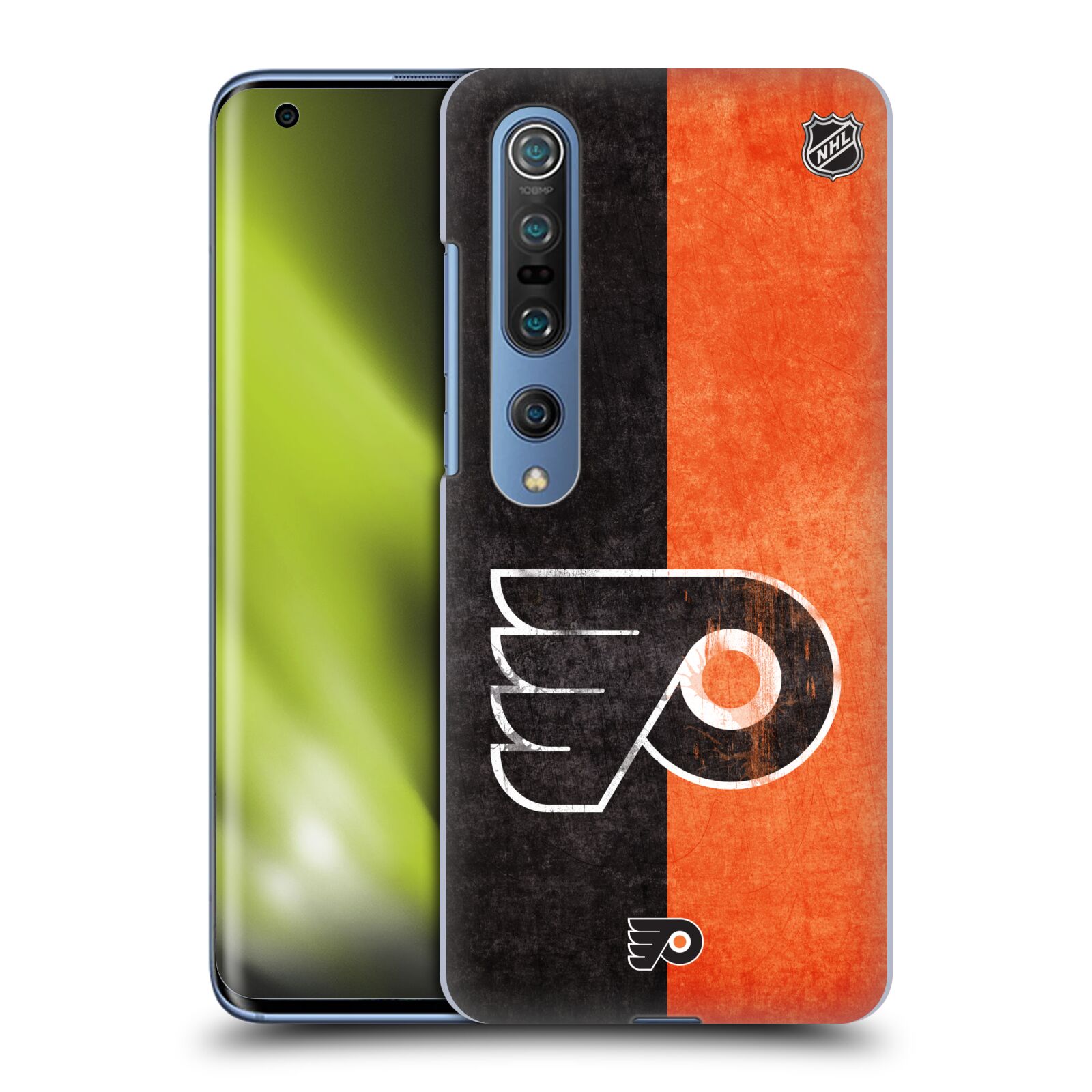 Pouzdro na mobil Xiaomi  Mi 10 5G / Mi 10 5G PRO - HEAD CASE - Hokej NHL - Philadelphia Flyers - Znak oldschool