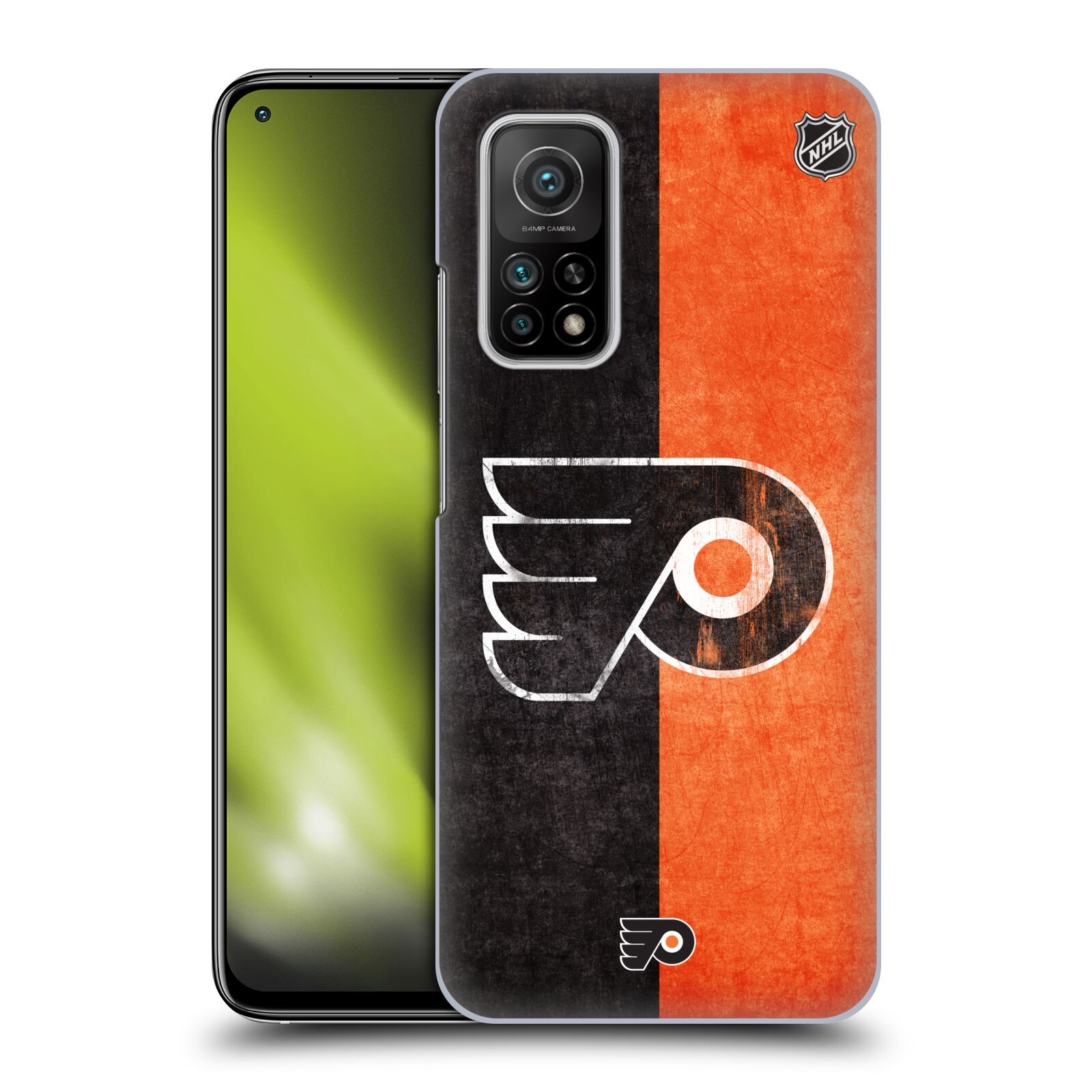 Pouzdro na mobil Xiaomi  Mi 10T / Mi 10T PRO - HEAD CASE - Hokej NHL - Philadelphia Flyers - Znak oldschool