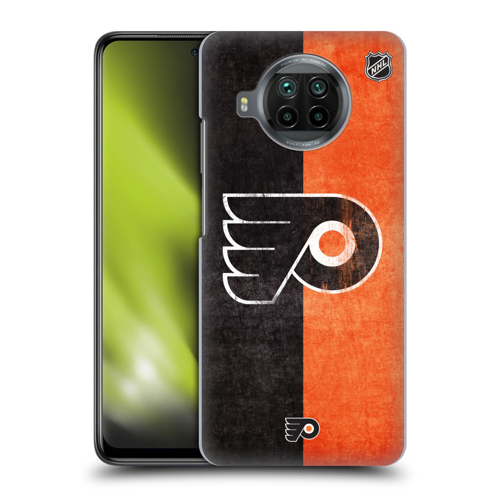 Pouzdro na mobil Xiaomi  Mi 10T LITE 5G - HEAD CASE - Hokej NHL - Philadelphia Flyers - Znak oldschool