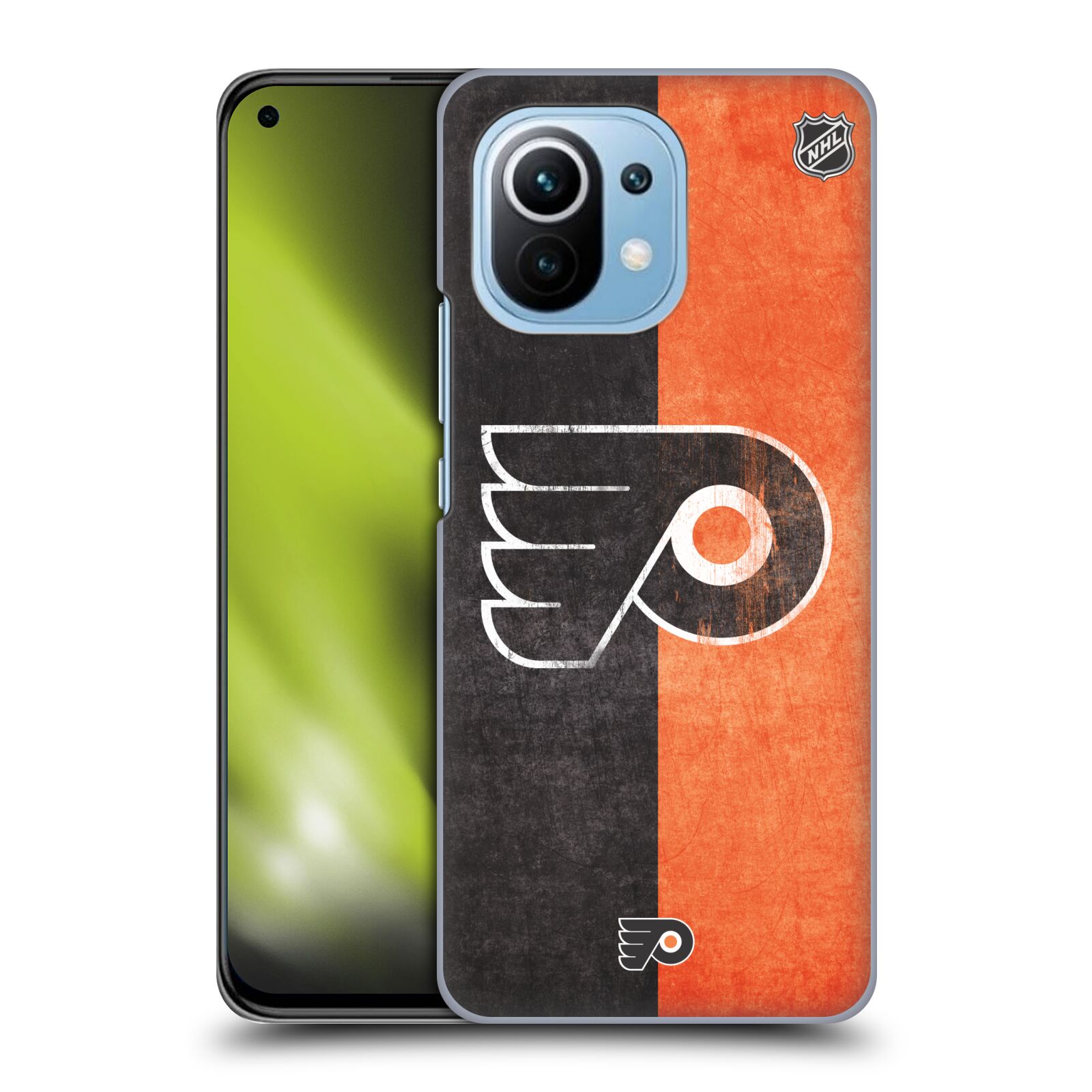Pouzdro na mobil Xiaomi  Mi 11 - HEAD CASE - Hokej NHL - Philadelphia Flyers - Znak oldschool