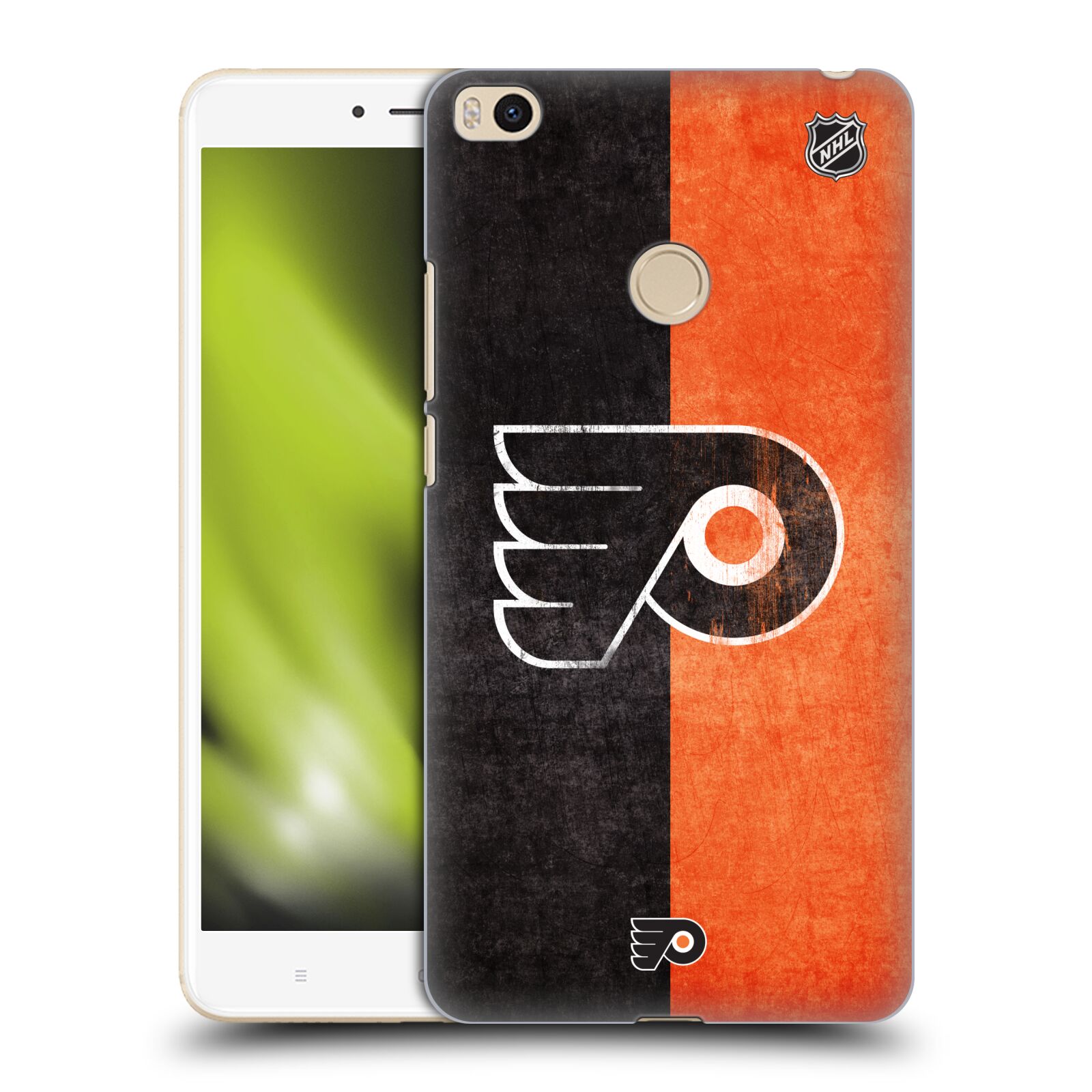 Pouzdro na mobil Xiaomi Mi Max 2 - HEAD CASE - Hokej NHL - Philadelphia Flyers - Znak oldschool