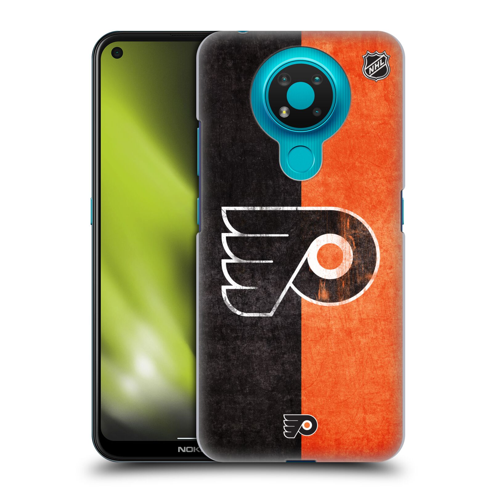 Pouzdro na mobil Nokia 3.4 - HEAD CASE - Hokej NHL - Philadelphia Flyers - Znak oldschool