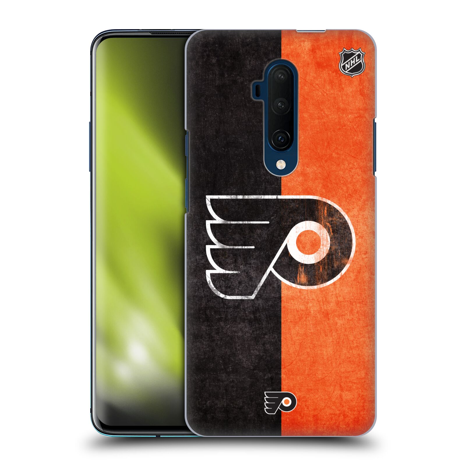 Pouzdro na mobil OnePlus 7T Pro - HEAD CASE - Hokej NHL - Philadelphia Flyers - Znak oldschool