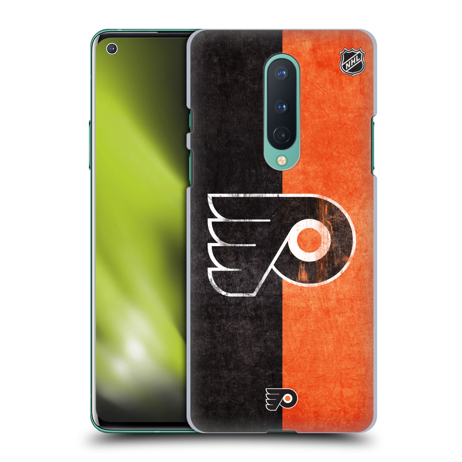 Pouzdro na mobil OnePlus 8 5G - HEAD CASE - Hokej NHL - Philadelphia Flyers - Znak oldschool