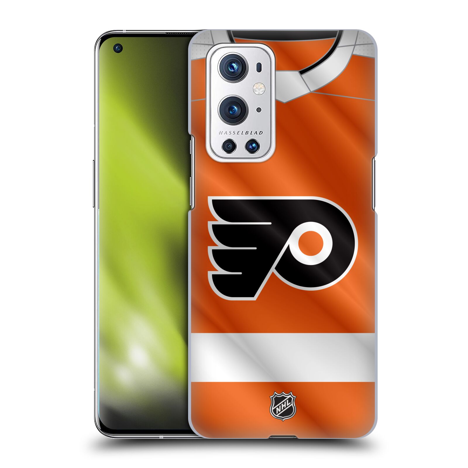 Pouzdro na mobil OnePlus 9 PRO - HEAD CASE - Hokej NHL - Philadelphia Flyers - Dres
