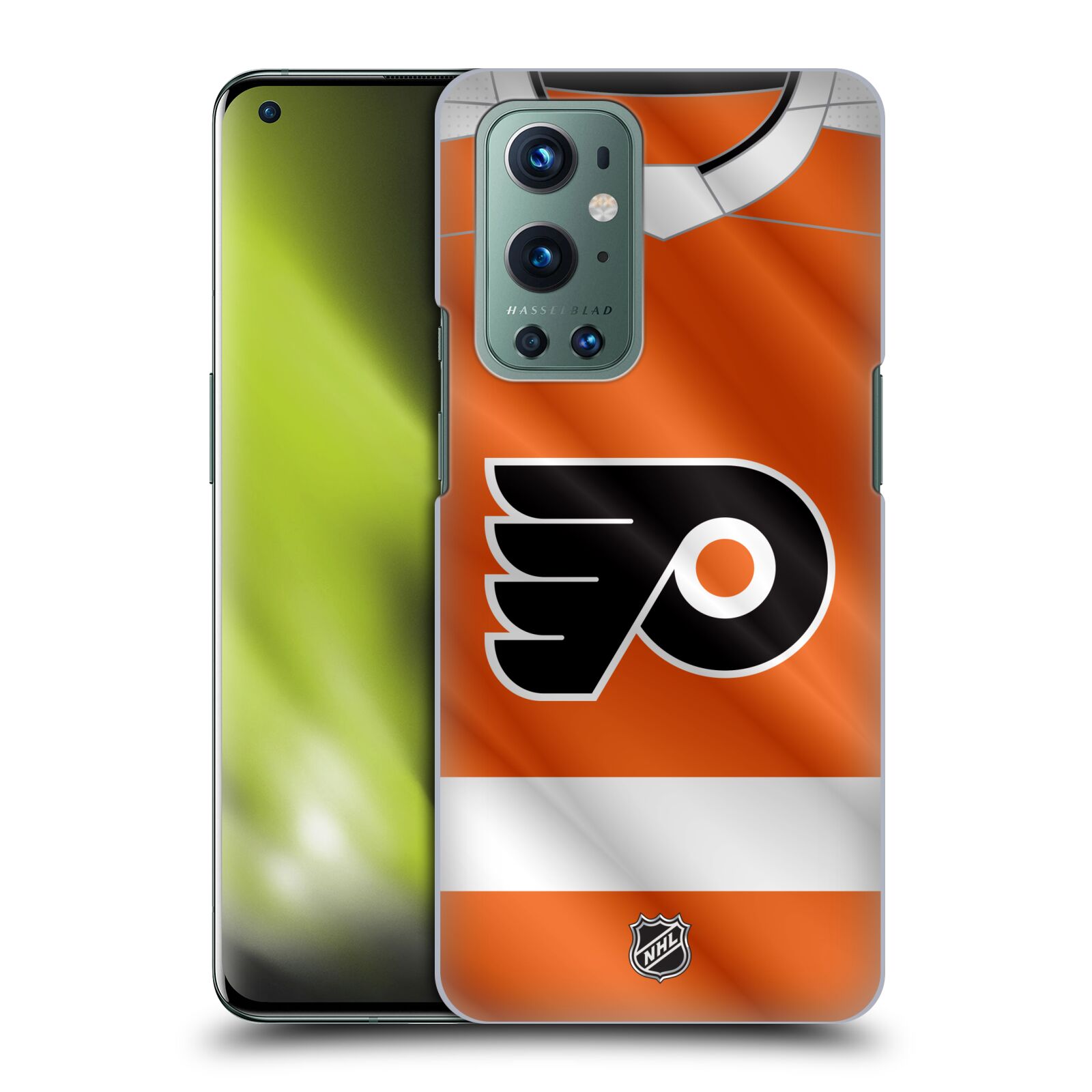 Pouzdro na mobil OnePlus 9 - HEAD CASE - Hokej NHL - Philadelphia Flyers - Dres