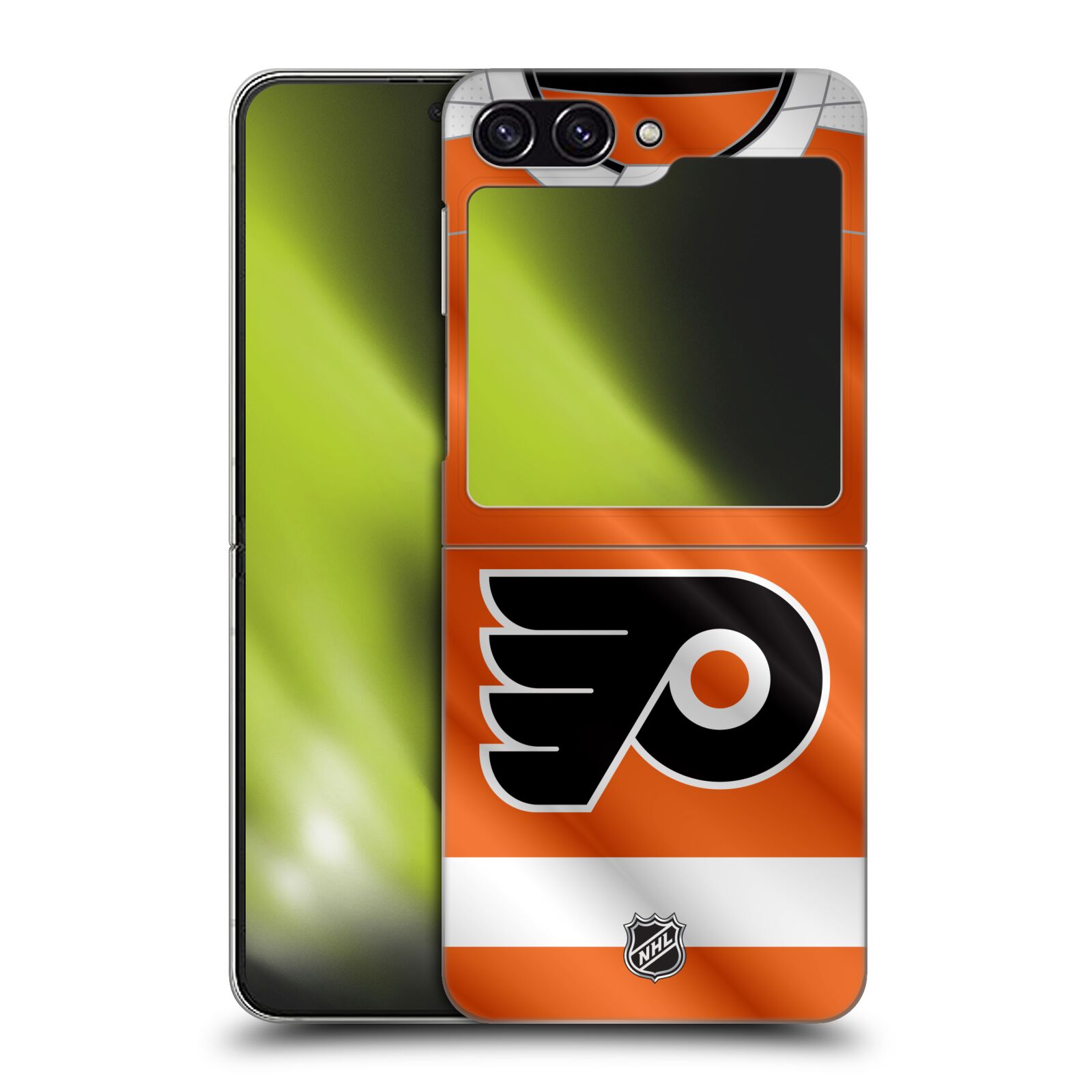 Plastový obal HEAD CASE na mobil Samsung Galaxy Z Flip 5  Hokej NHL - Philadelphia Flyers - Dres
