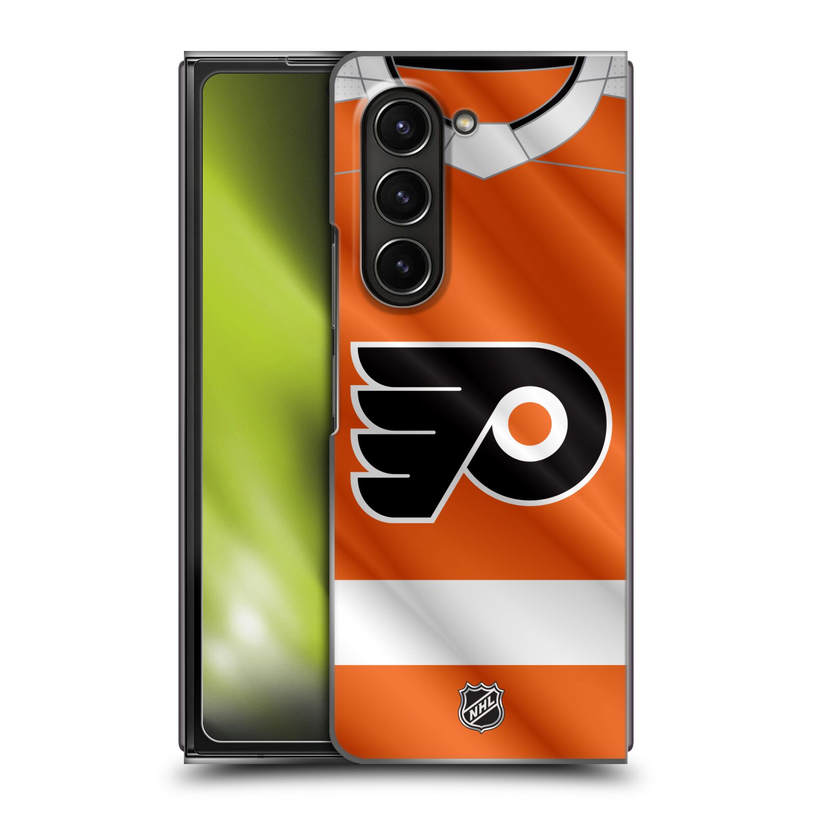 Plastový obal HEAD CASE na mobil Samsung Galaxy Z Fold 5  Hokej NHL - Philadelphia Flyers - Dres