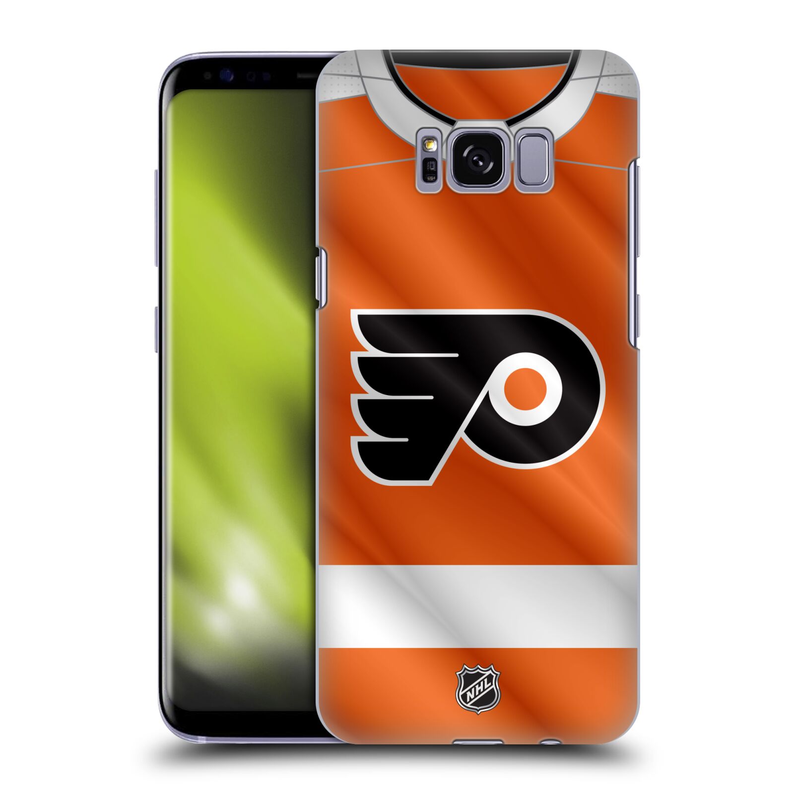 Pouzdro na mobil Samsung Galaxy S8 - HEAD CASE - Hokej NHL - Philadelphia Flyers - Dres