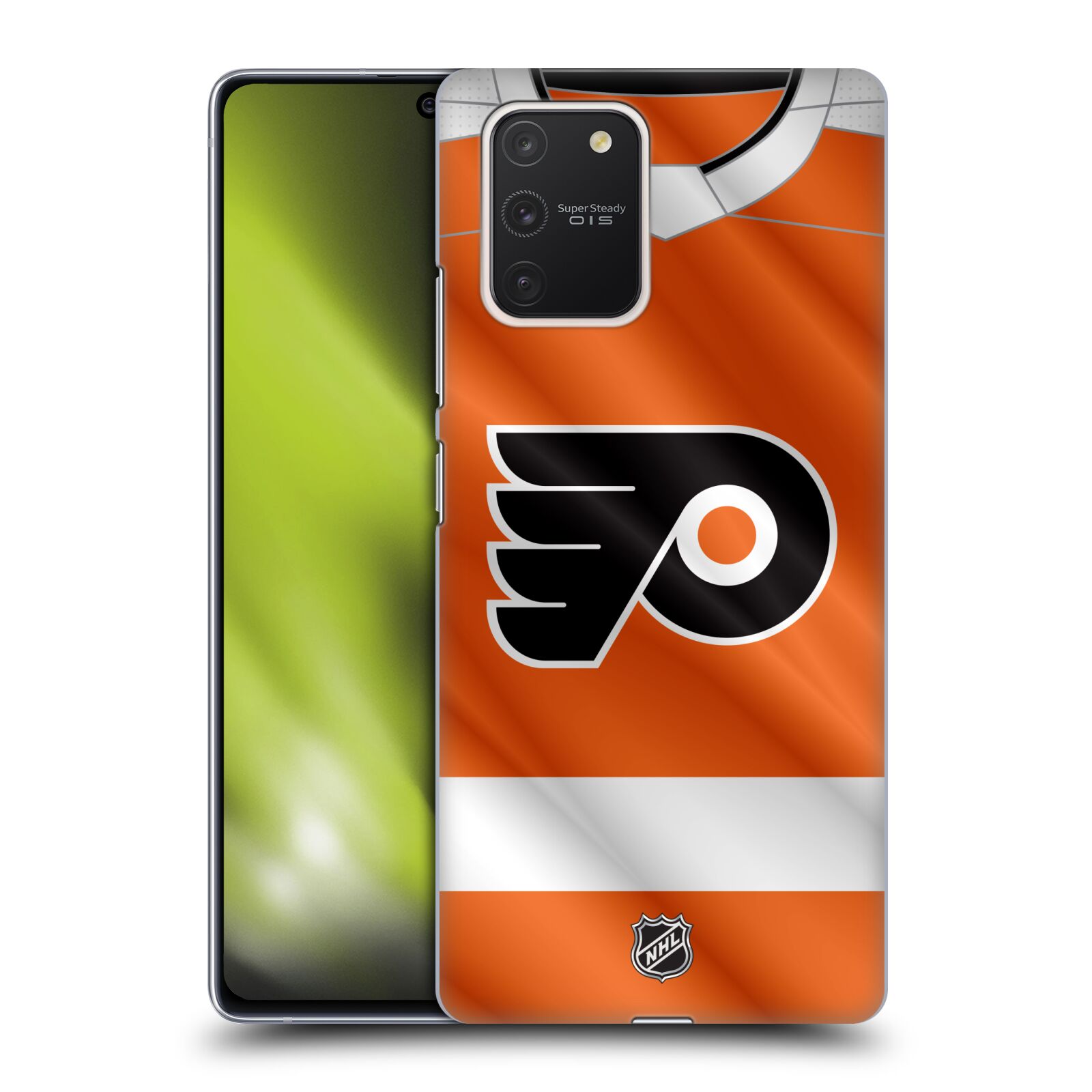 Pouzdro na mobil Samsung Galaxy S10 LITE - HEAD CASE - Hokej NHL - Philadelphia Flyers - Dres