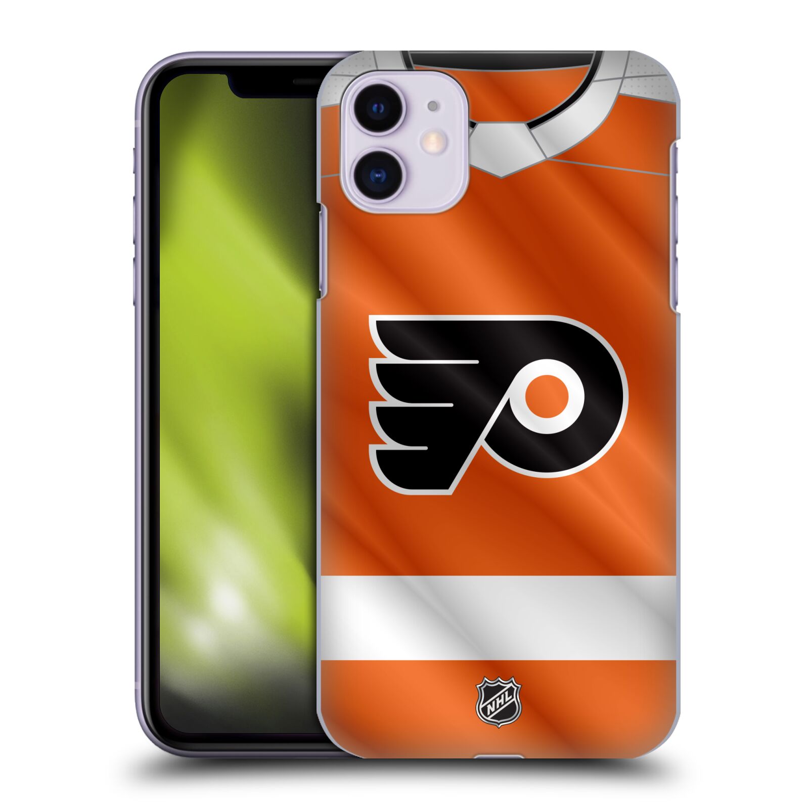 Pouzdro na mobil Apple Iphone 11 - HEAD CASE - Hokej NHL - Philadelphia Flyers - Dres