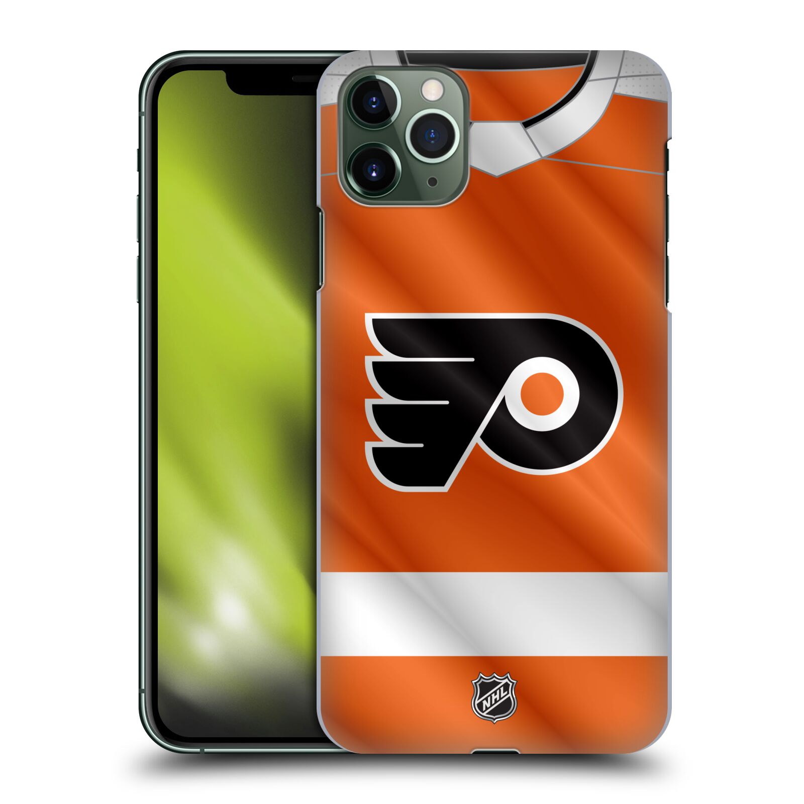 Pouzdro na mobil Apple Iphone 11 PRO MAX - HEAD CASE - Hokej NHL - Philadelphia Flyers - Dres