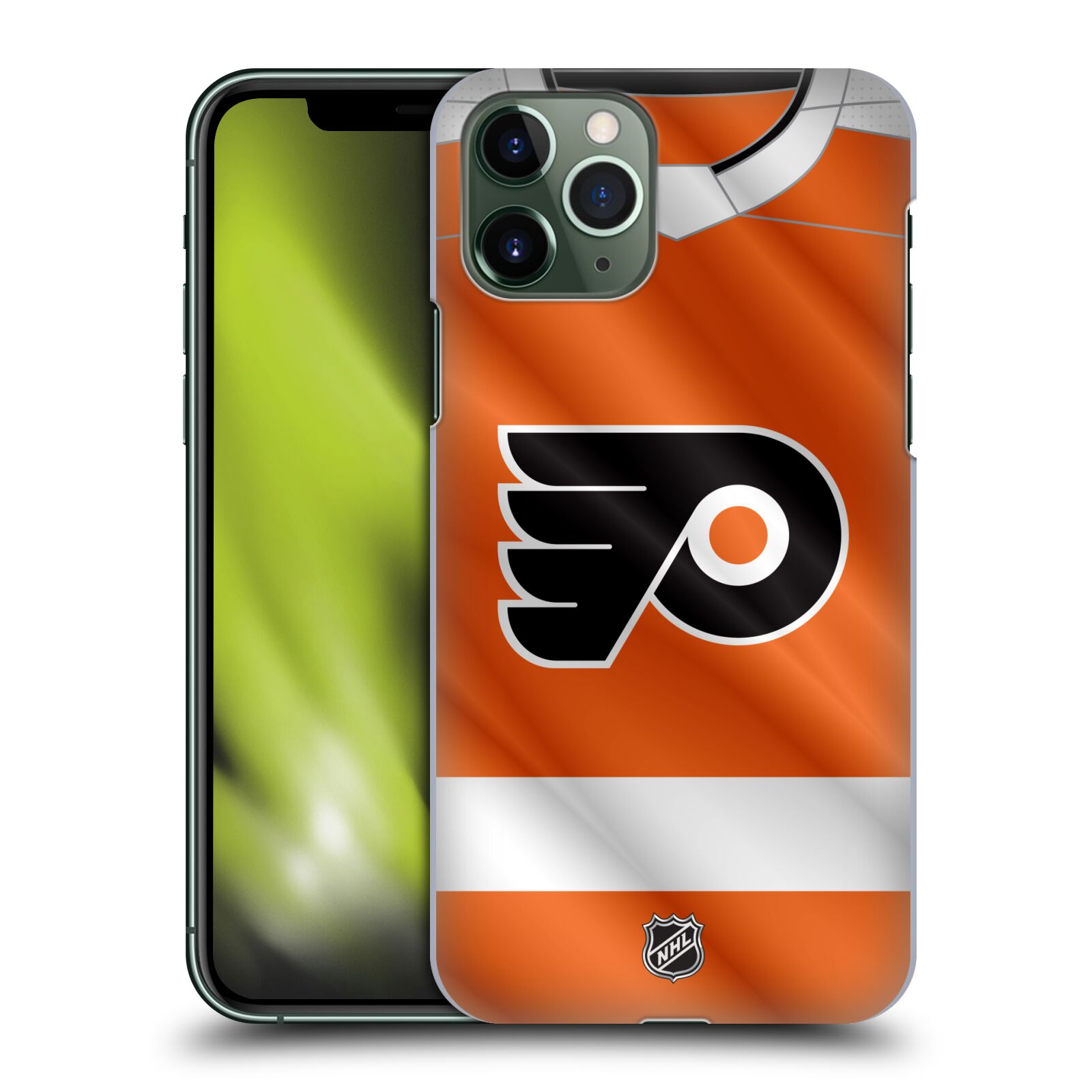 Pouzdro na mobil Apple Iphone 11 PRO - HEAD CASE - Hokej NHL - Philadelphia Flyers - Dres