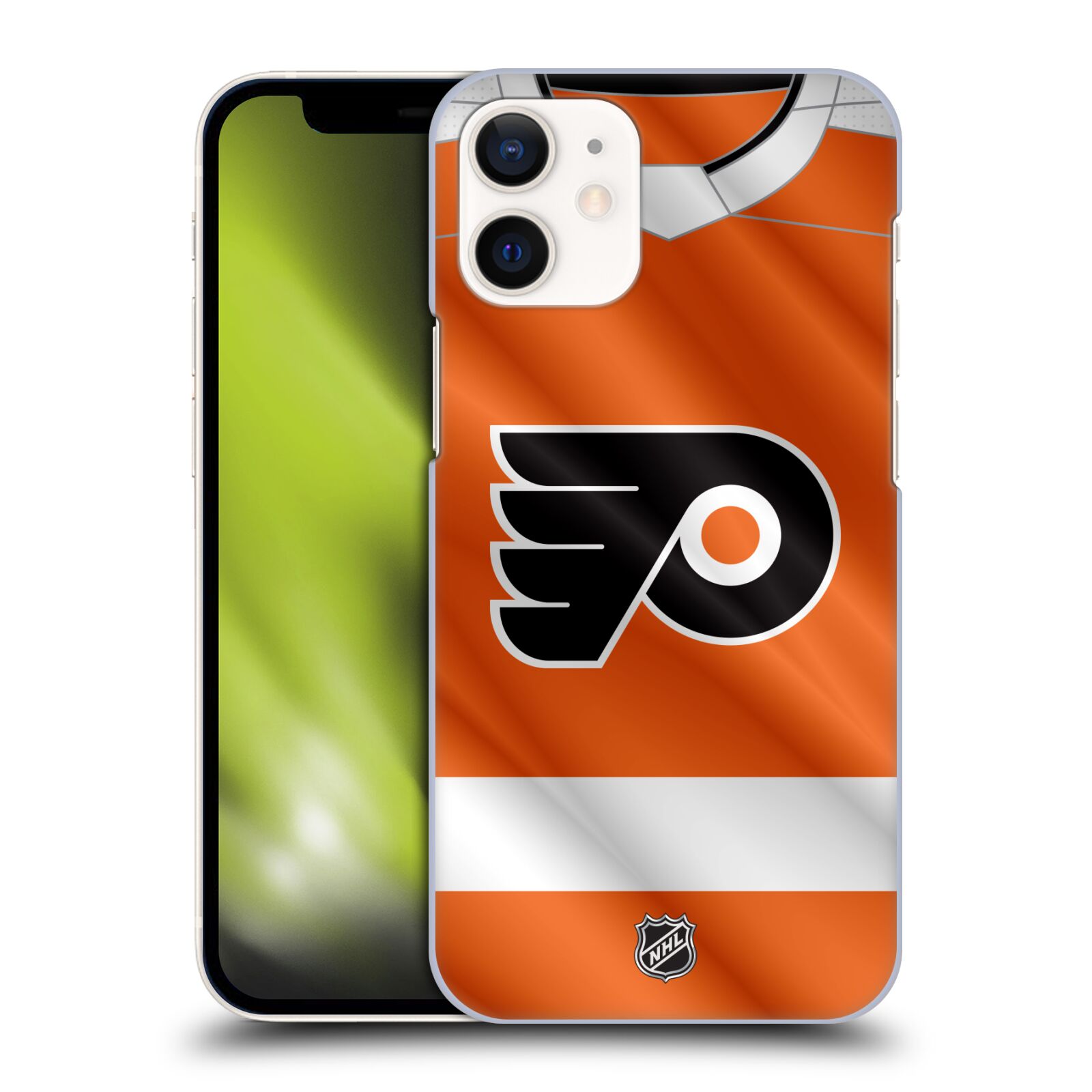 Pouzdro na mobil Apple Iphone 12 MINI - HEAD CASE - Hokej NHL - Philadelphia Flyers - Dres