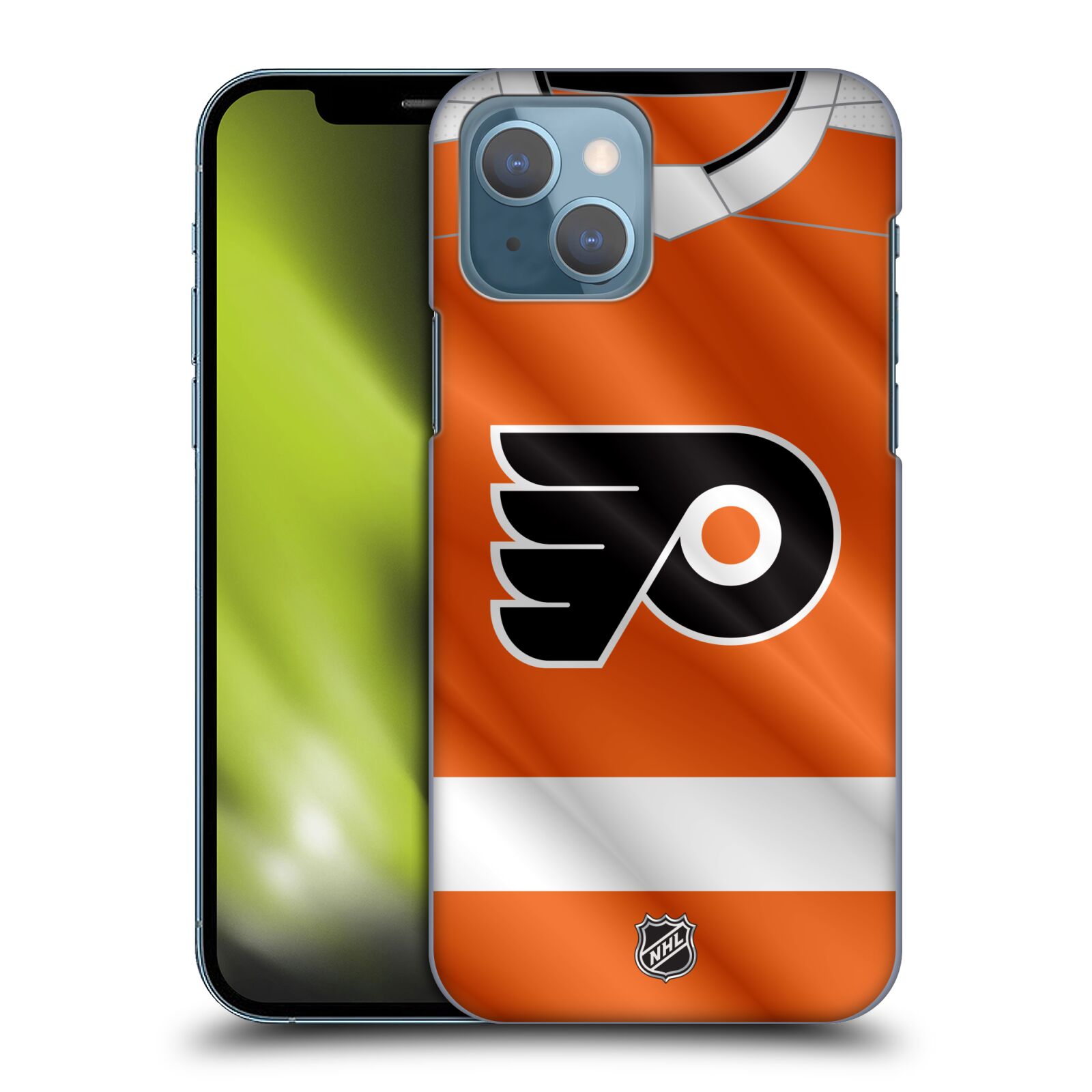 Pouzdro na mobil Apple Iphone 13 - HEAD CASE - Hokej NHL - Philadelphia Flyers - Dres