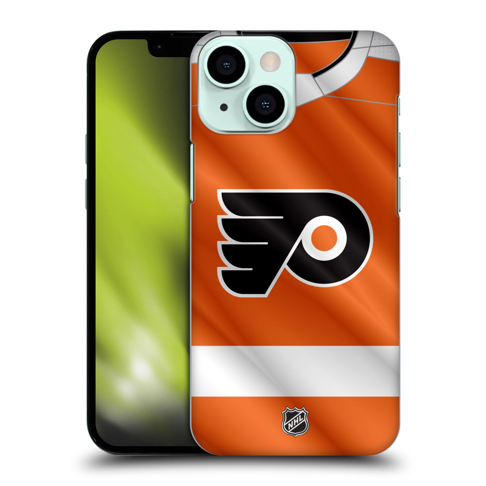 Pouzdro na mobil Apple Iphone 13 MINI - HEAD CASE - Hokej NHL - Philadelphia Flyers - Dres