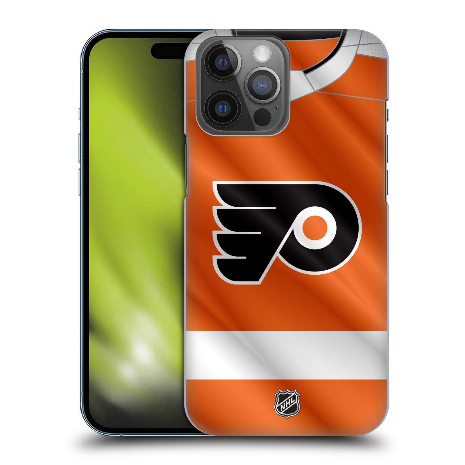 Pouzdro na mobil Apple Iphone 14 PRO MAX - HEAD CASE - Hokej NHL - Philadelphia Flyers - Dres