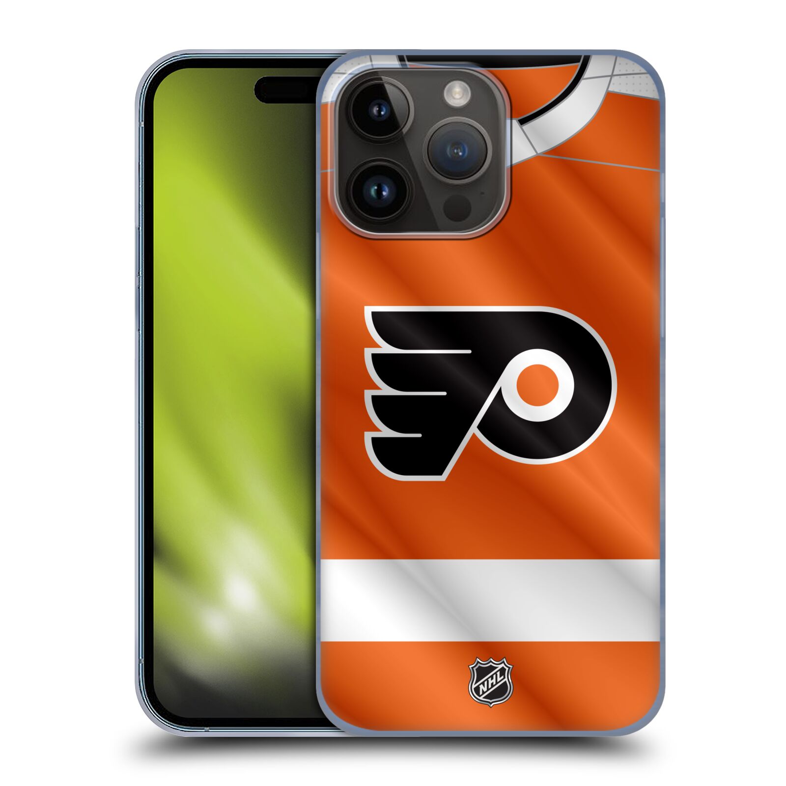 Plastový obal HEAD CASE na mobil Apple Iphone 15 PRO MAX  Hokej NHL - Philadelphia Flyers - Dres