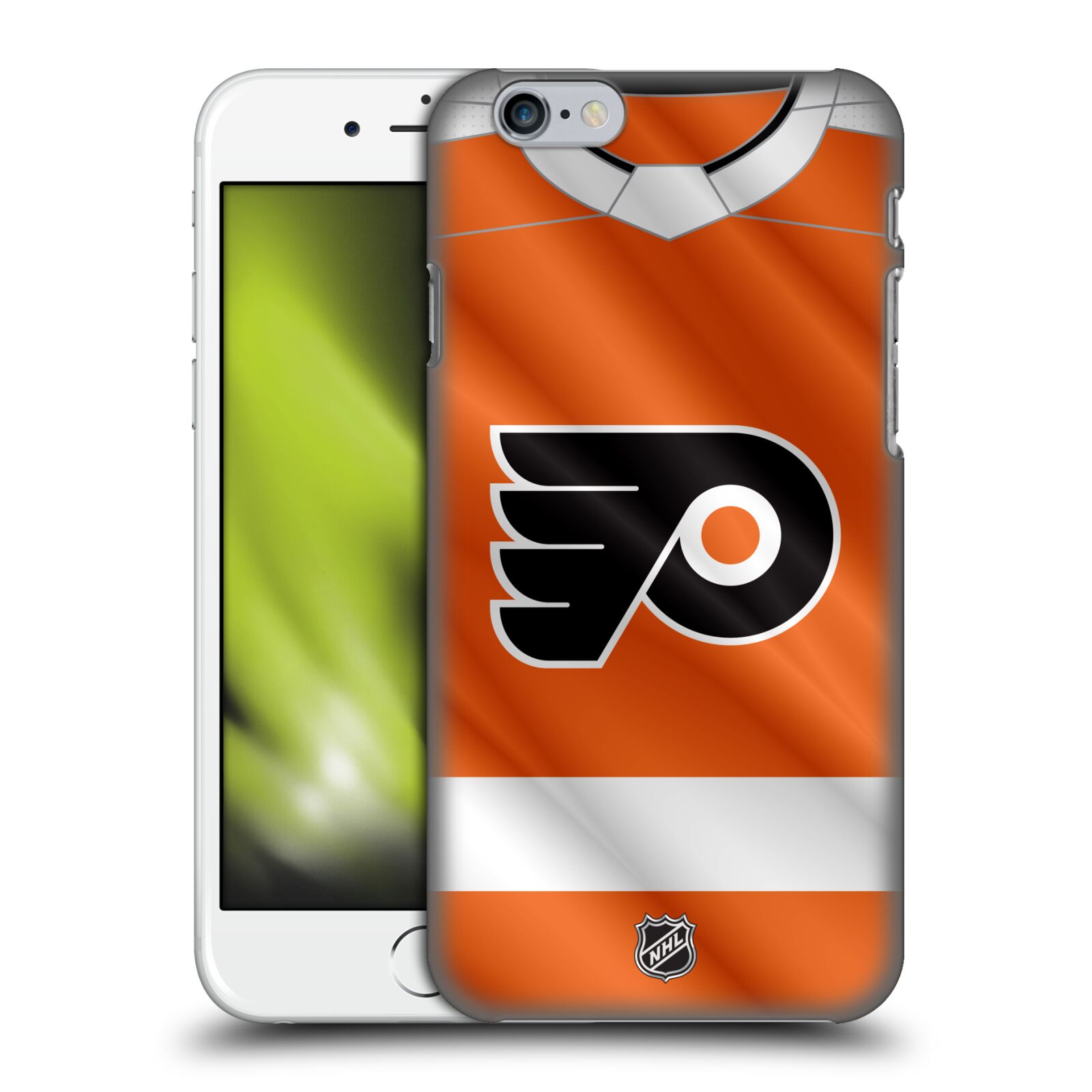 Pouzdro na mobil Apple Iphone 6/6S - HEAD CASE - Hokej NHL - Philadelphia Flyers - Dres