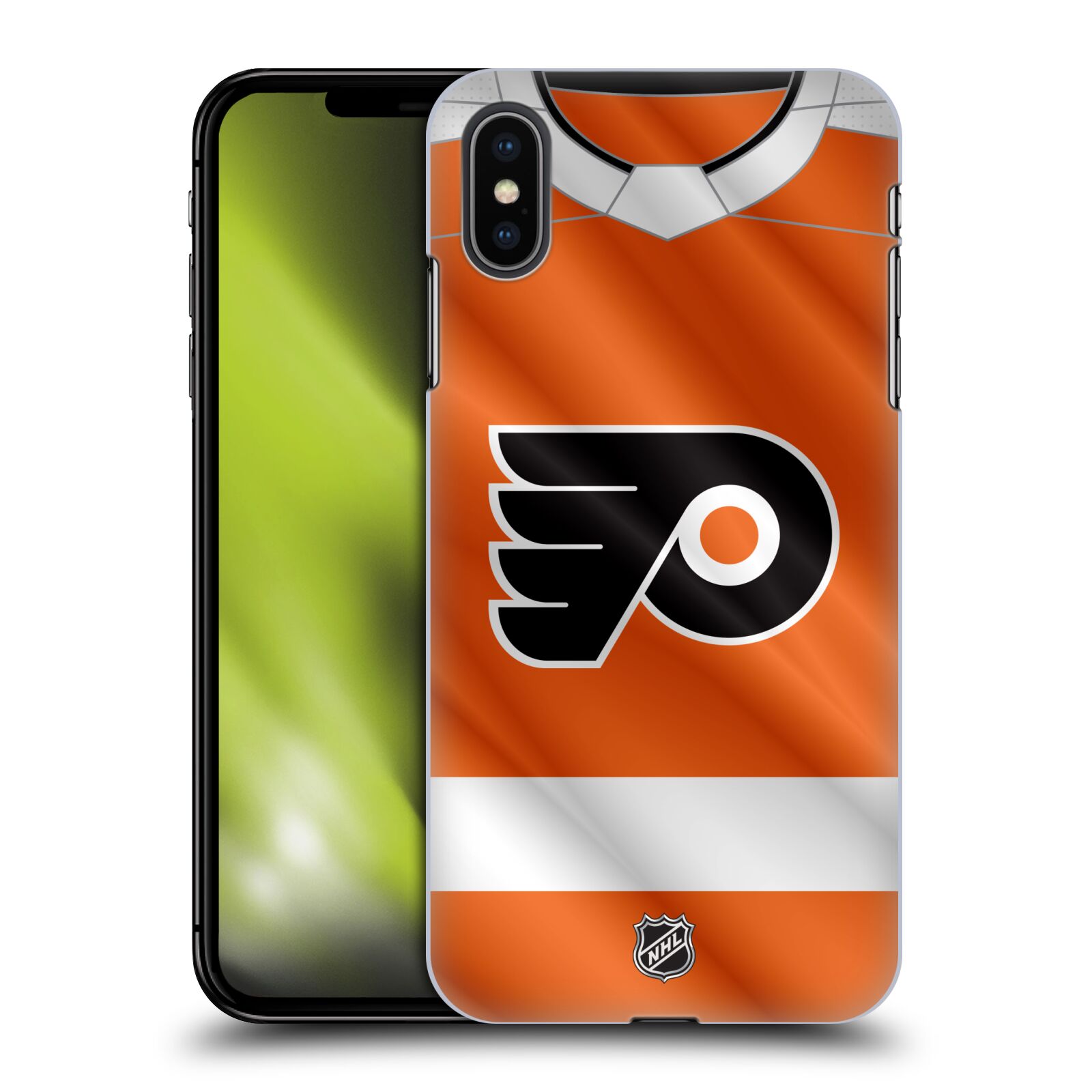 Zadní obal pro mobil Apple Iphone XS MAX - HEAD CASE - NHL - Philadelphia Flyers - Dres