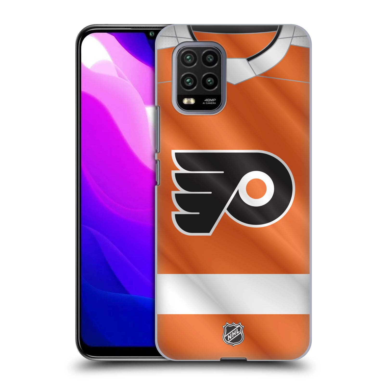 Pouzdro na mobil Xiaomi  Mi 10 LITE / Mi 10 LITE 5G - HEAD CASE - Hokej NHL - Philadelphia Flyers - Dres