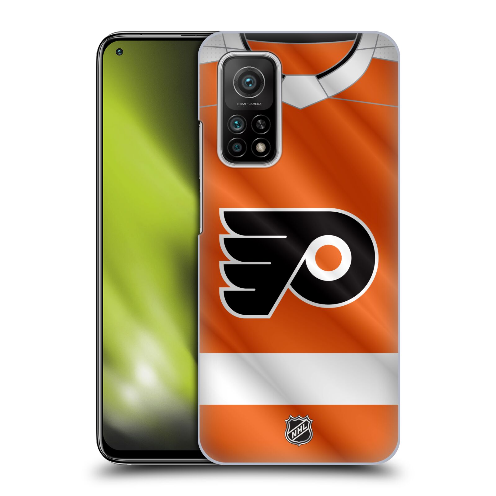 Pouzdro na mobil Xiaomi  Mi 10T / Mi 10T PRO - HEAD CASE - Hokej NHL - Philadelphia Flyers - Dres