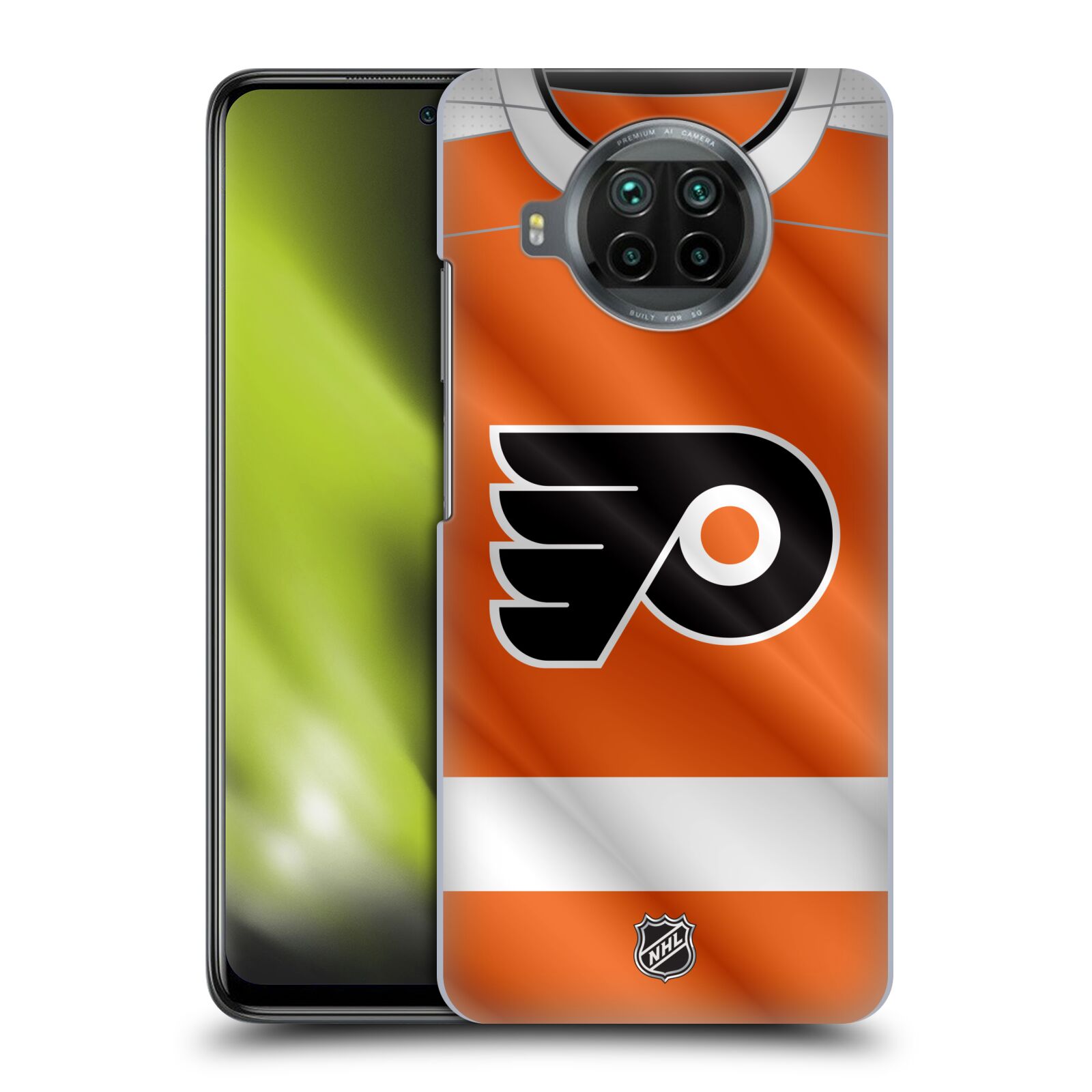 Pouzdro na mobil Xiaomi  Mi 10T LITE 5G - HEAD CASE - Hokej NHL - Philadelphia Flyers - Dres