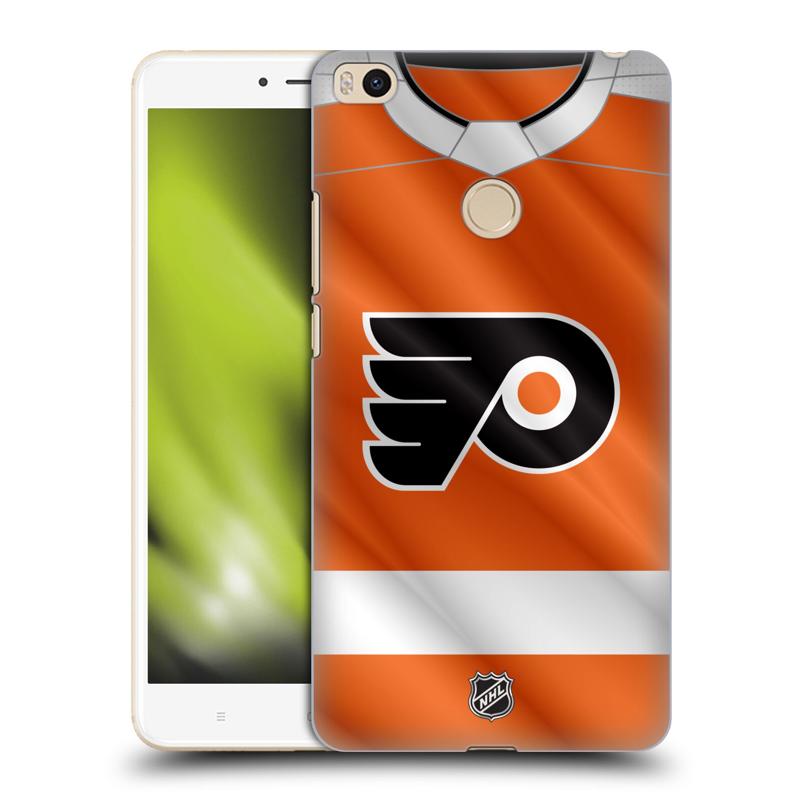 Pouzdro na mobil Xiaomi Mi Max 2 - HEAD CASE - Hokej NHL - Philadelphia Flyers - Dres