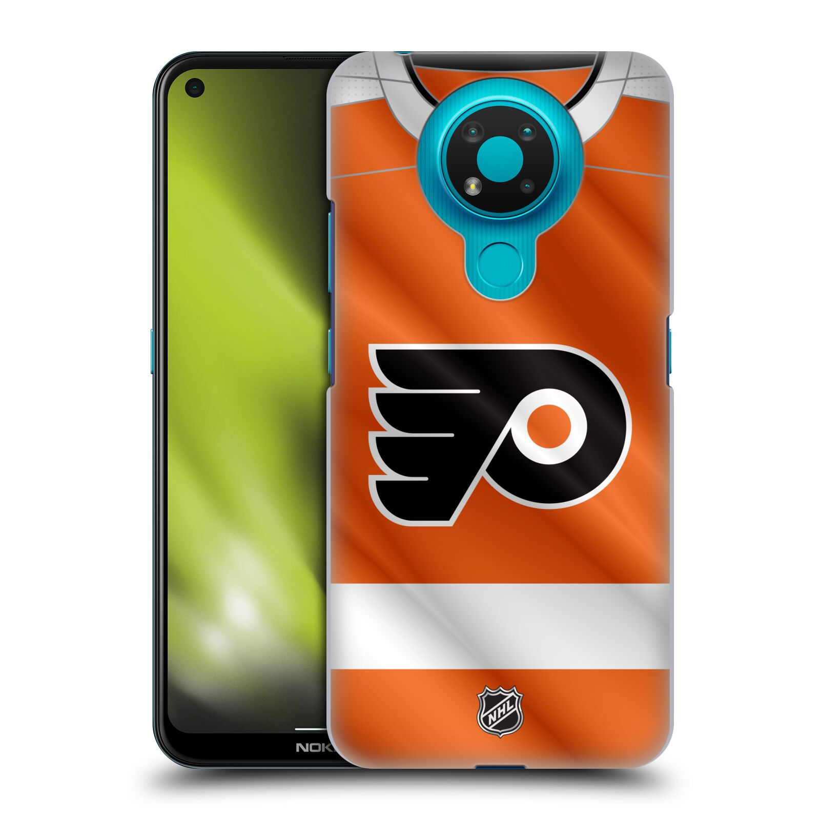 Pouzdro na mobil Nokia 3.4 - HEAD CASE - Hokej NHL - Philadelphia Flyers - Dres