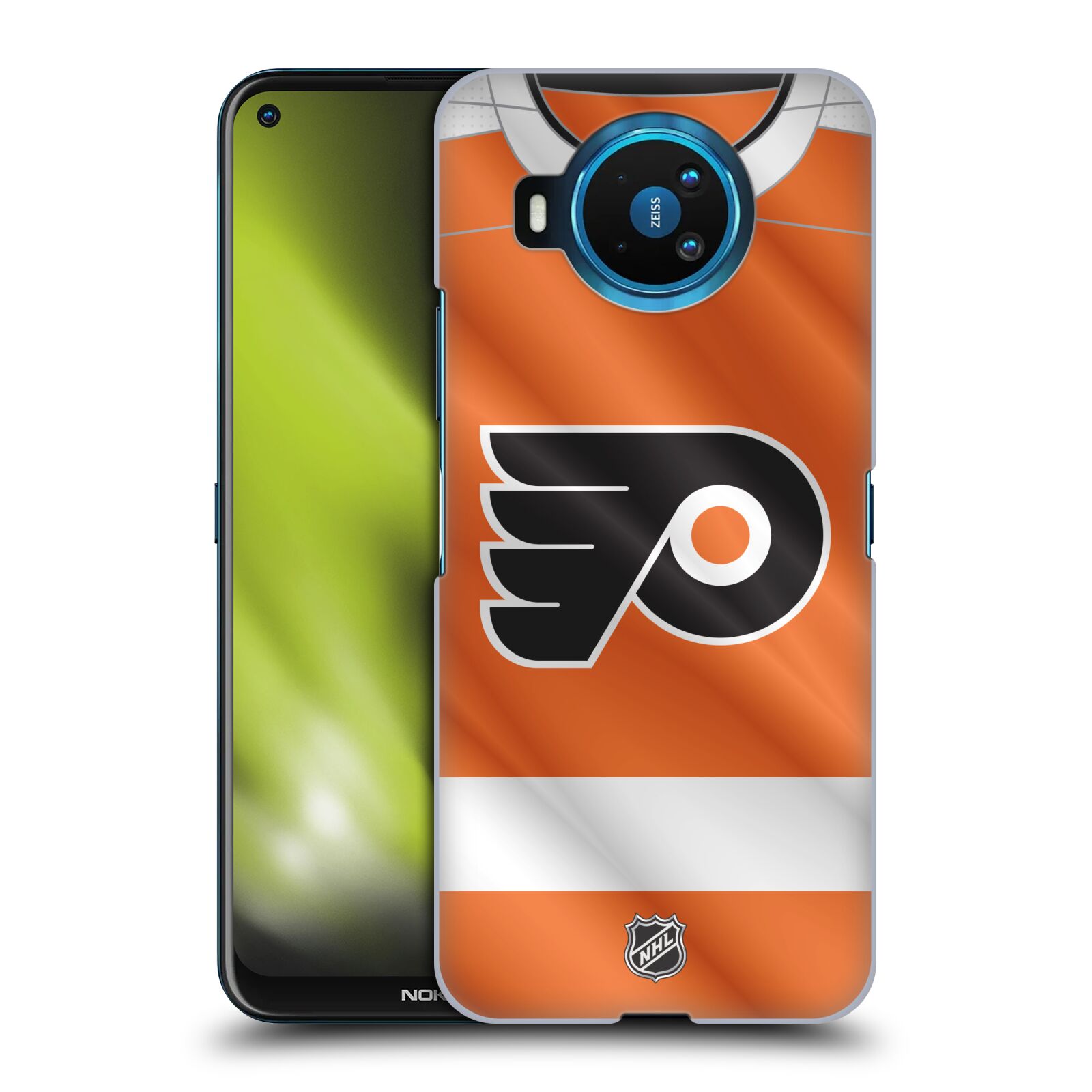 Pouzdro na mobil NOKIA 8.3 - HEAD CASE - Hokej NHL - Philadelphia Flyers - Dres
