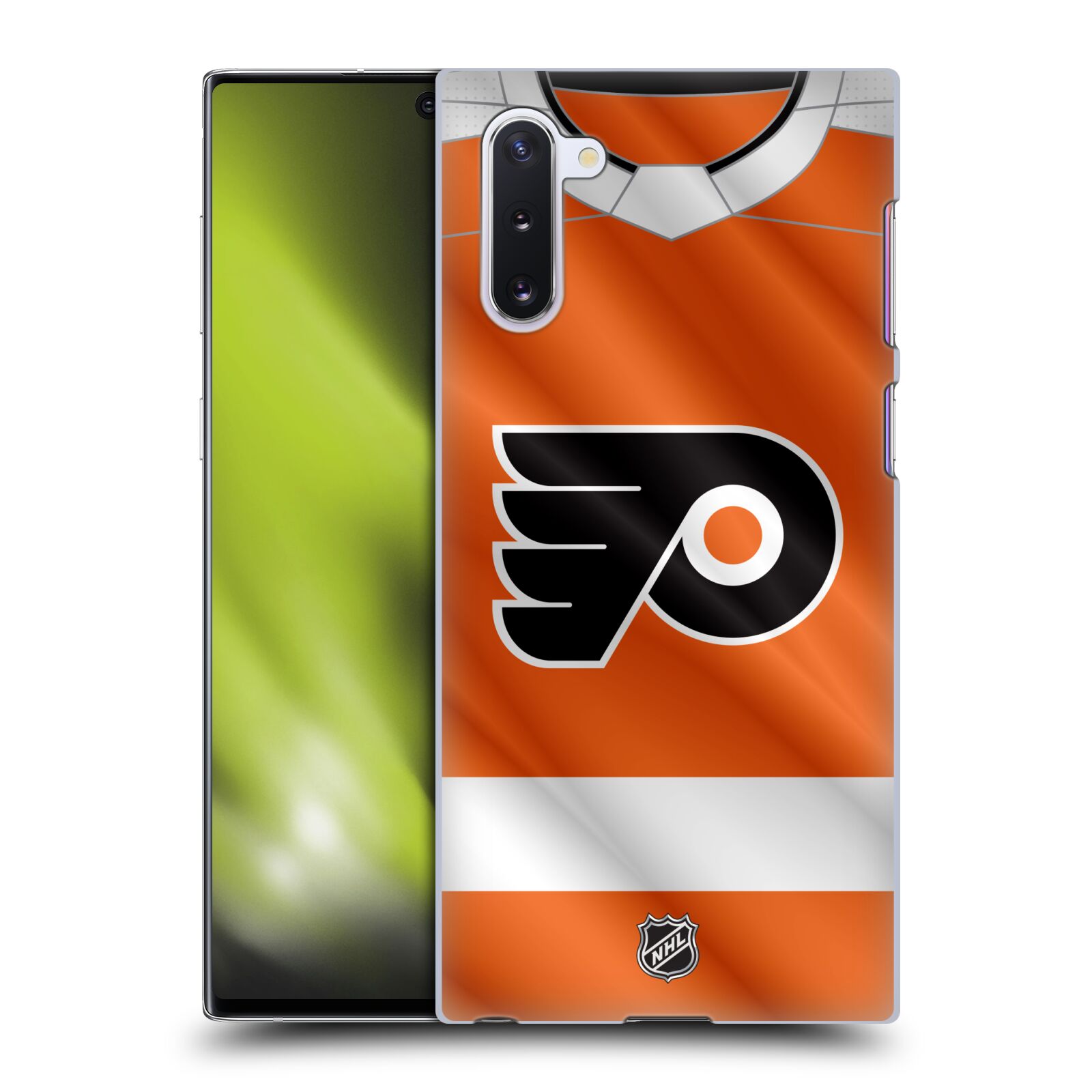 Pouzdro na mobil Samsung Galaxy Note 10 - HEAD CASE - Hokej NHL - Philadelphia Flyers - Dres