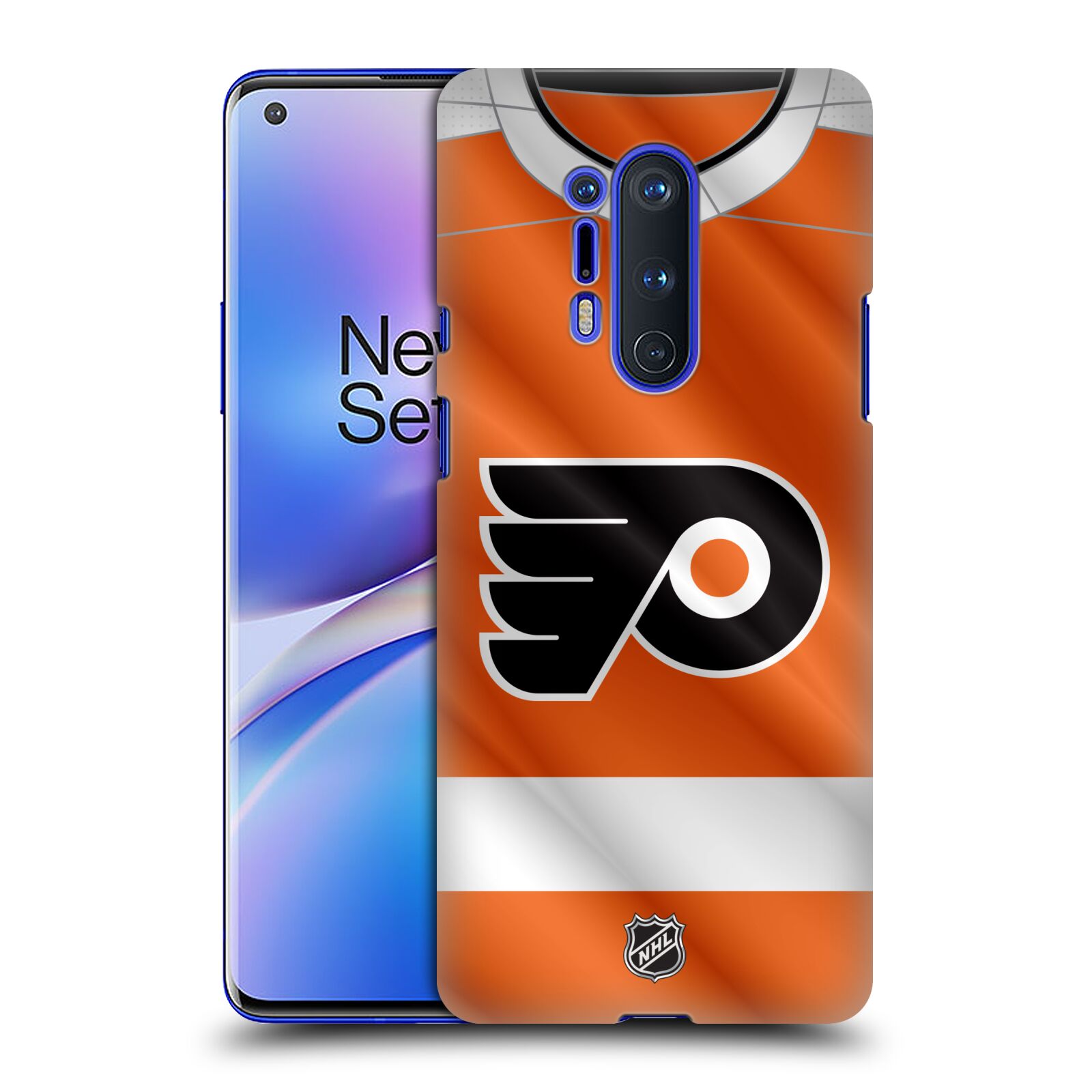 Pouzdro na mobil OnePlus 8 PRO 5G - HEAD CASE - Hokej NHL - Philadelphia Flyers - Dres