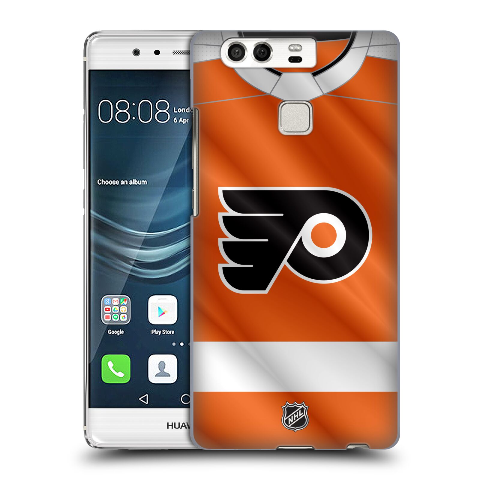 Pouzdro na mobil Huawei P9 / P9 DUAL SIM - HEAD CASE - Hokej NHL - Philadelphia Flyers - Dres