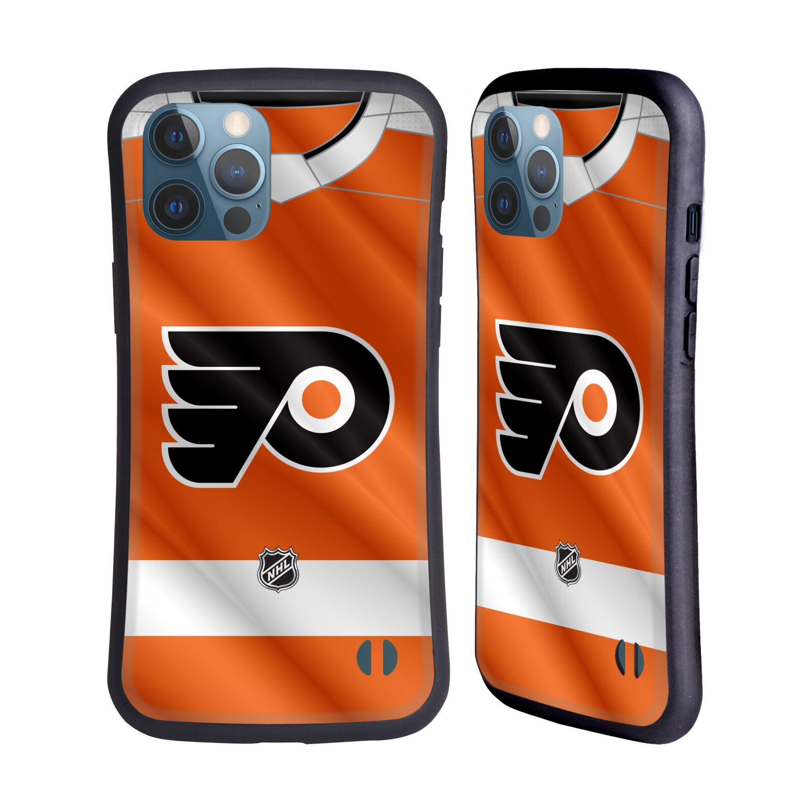 Obal na mobil Apple iPhone 12 PRO MAX - HEAD CASE - NHL - Philadelphia Flyers dres znak