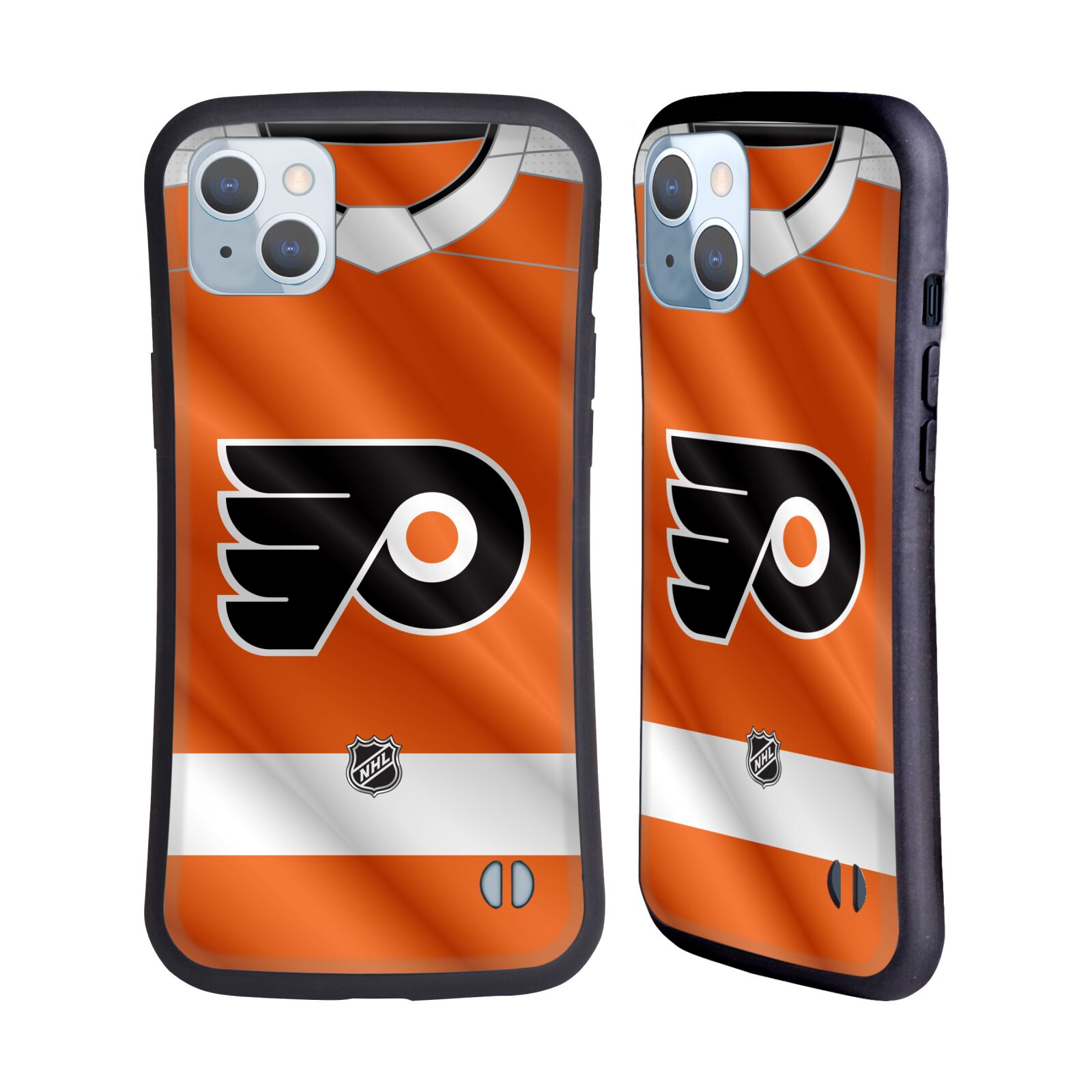 Obal na mobil Apple iPhone 14 PLUS - HEAD CASE - NHL - Philadelphia Flyers dres znak