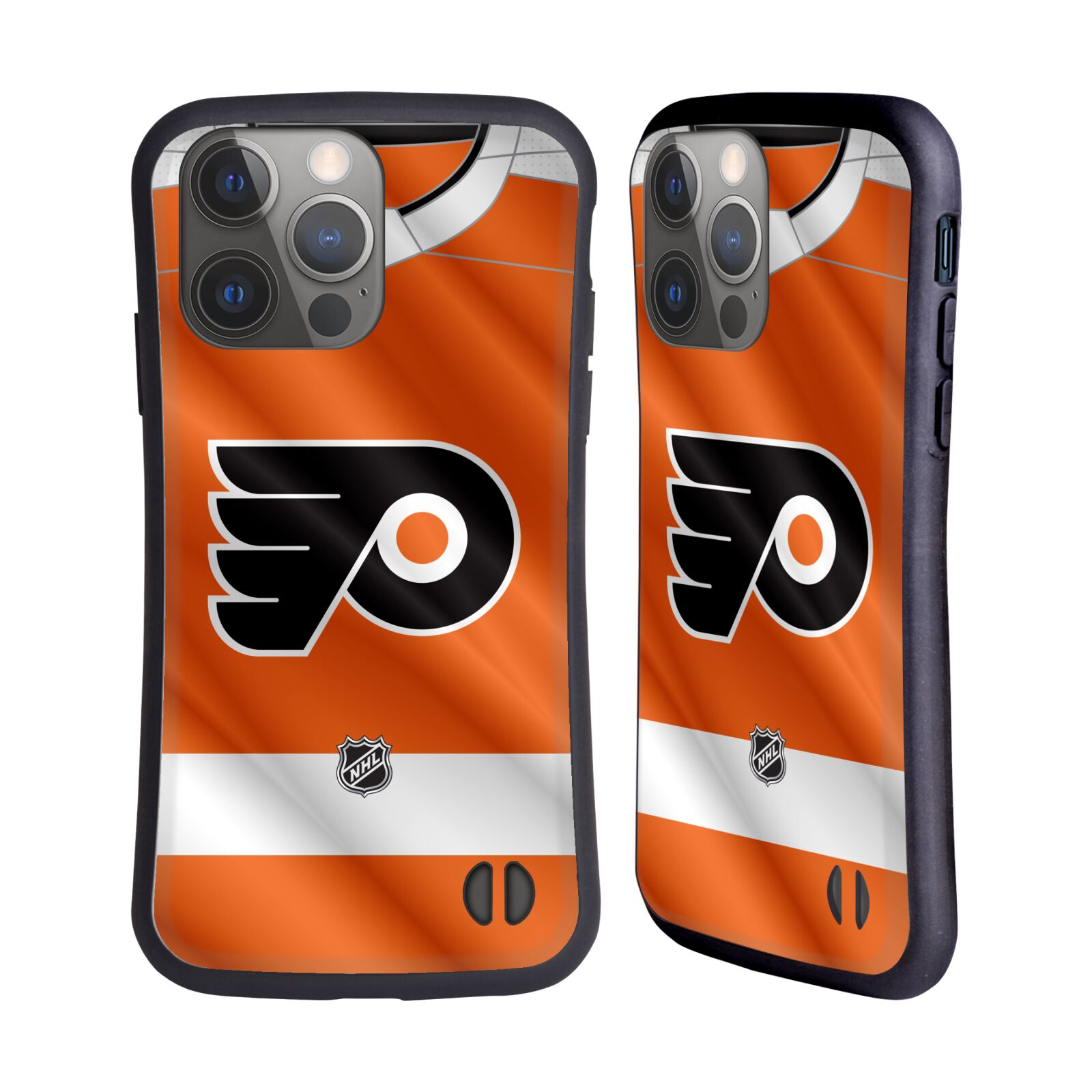 Obal na mobil Apple iPhone 14 PRO - HEAD CASE - NHL - Philadelphia Flyers dres znak
