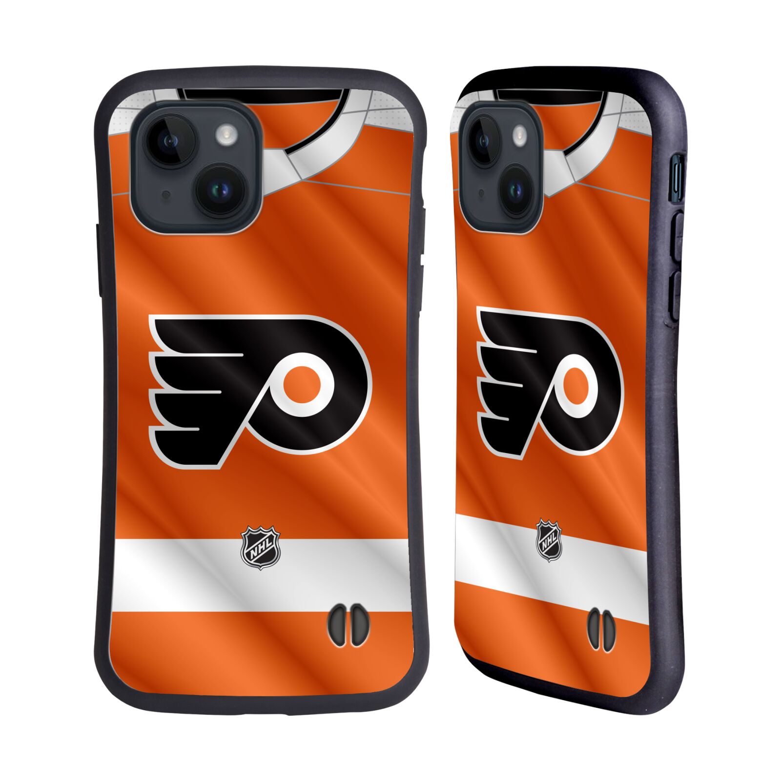 Obal na mobil Apple iPhone 15 - HEAD CASE - NHL - Philadelphia Flyers dres znak