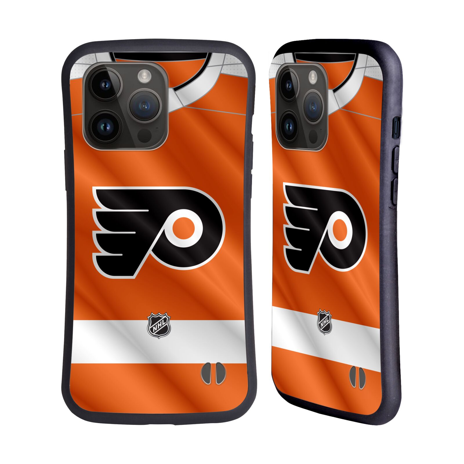 Obal na mobil Apple iPhone 15 PRO MAX - HEAD CASE - NHL - Philadelphia Flyers dres znak
