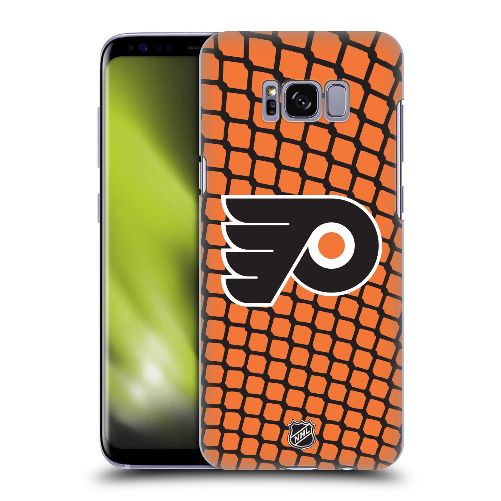 Pouzdro na mobil Samsung Galaxy S8 - HEAD CASE - Hokej NHL - Philadelphia Flyers - Znak v brance