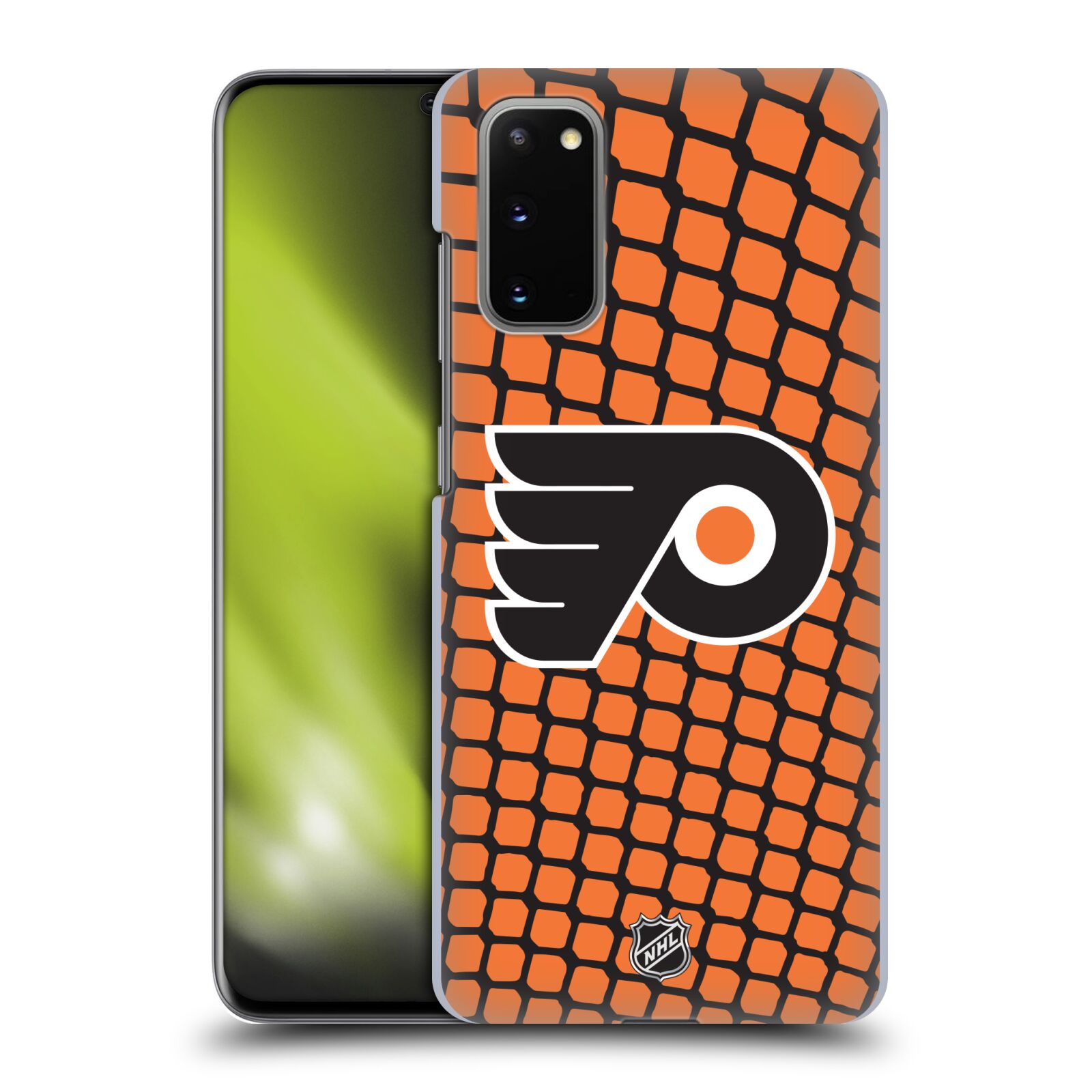 Pouzdro na mobil Samsung Galaxy S20 - HEAD CASE - Hokej NHL - Philadelphia Flyers - Znak v brance