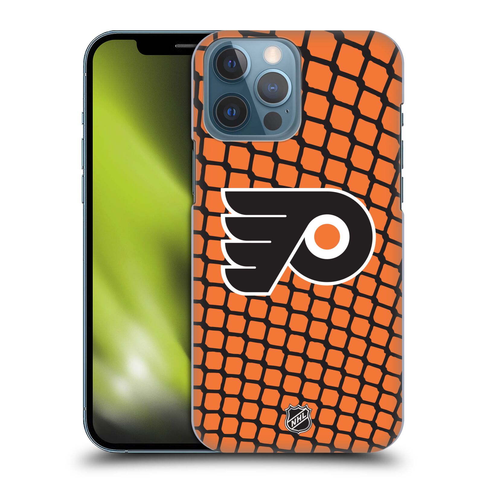 Pouzdro na mobil Apple Iphone 13 PRO MAX - HEAD CASE - Hokej NHL - Philadelphia Flyers - Znak v brance