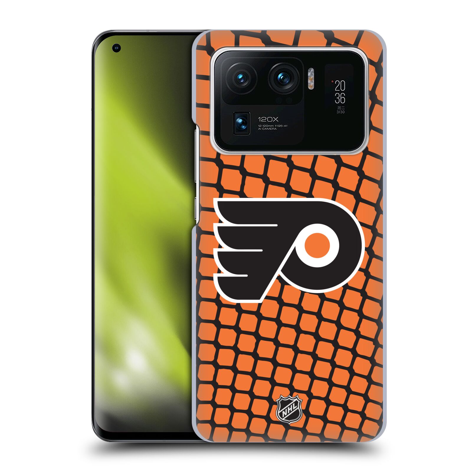 Pouzdro na mobil Xiaomi  Mi 11 ULTRA - HEAD CASE - Hokej NHL - Philadelphia Flyers - Znak v brance