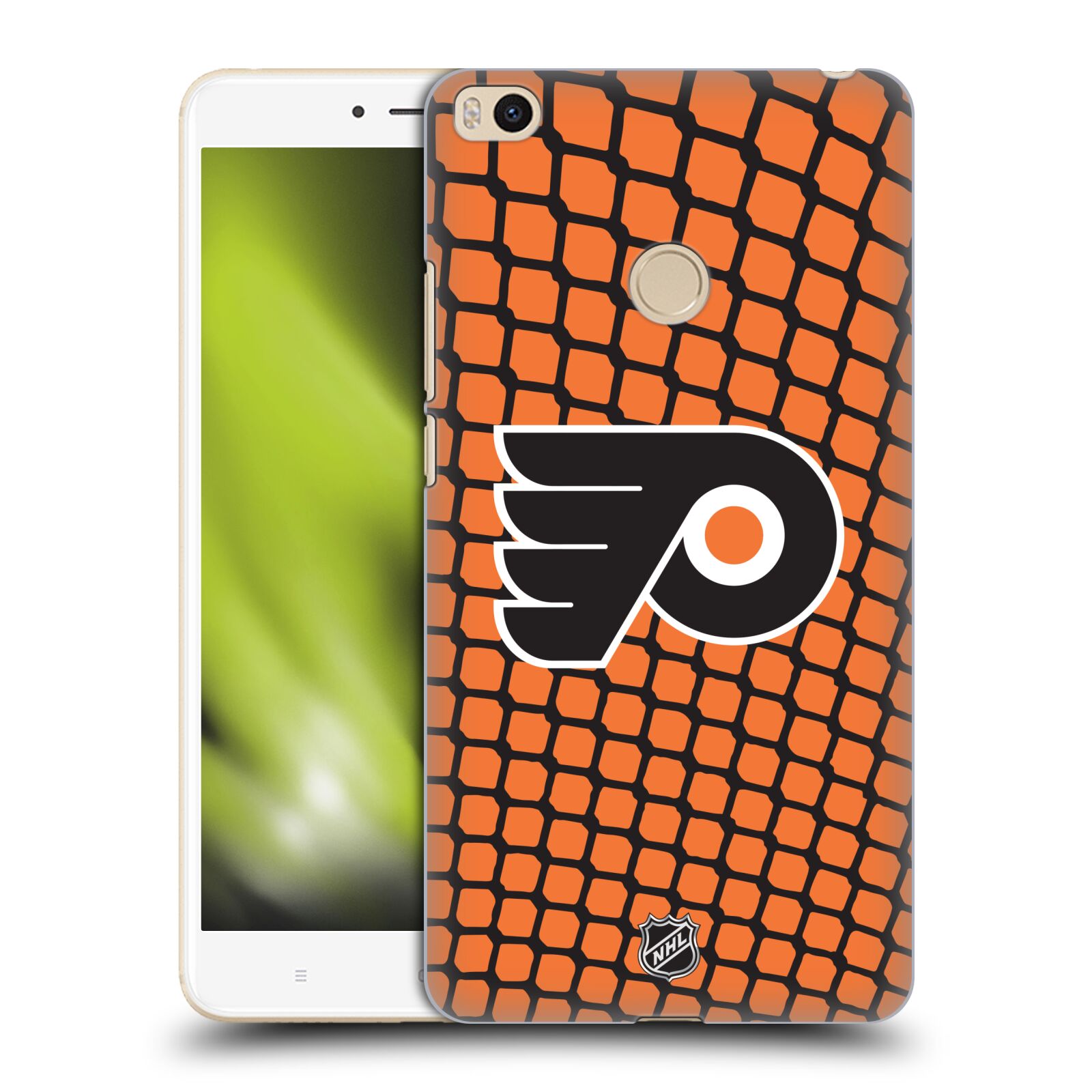 Pouzdro na mobil Xiaomi Mi Max 2 - HEAD CASE - Hokej NHL - Philadelphia Flyers - Znak v brance