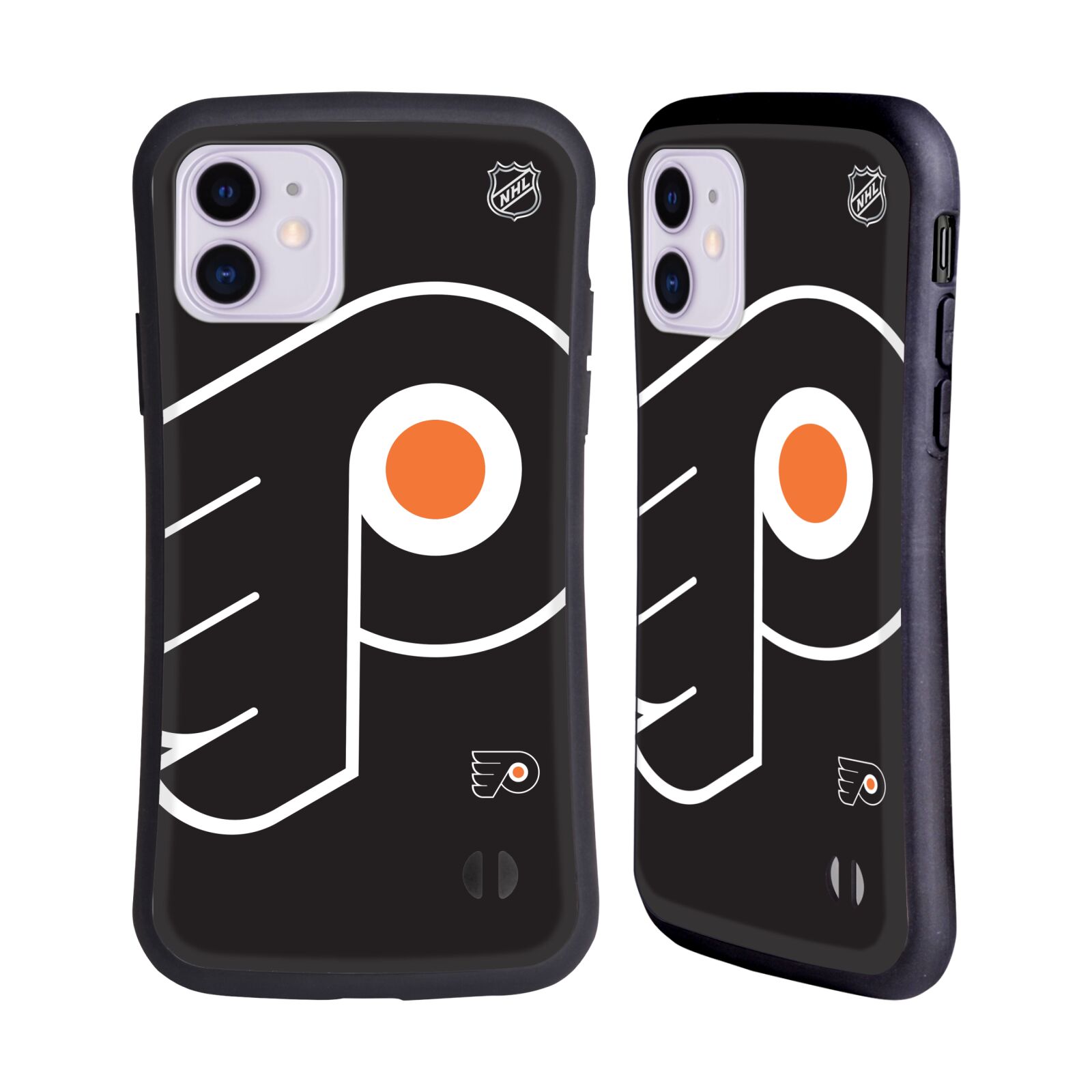 Obal na mobil Apple iPhone 11 - HEAD CASE - NHL - Philadelphia Flyers velký znak